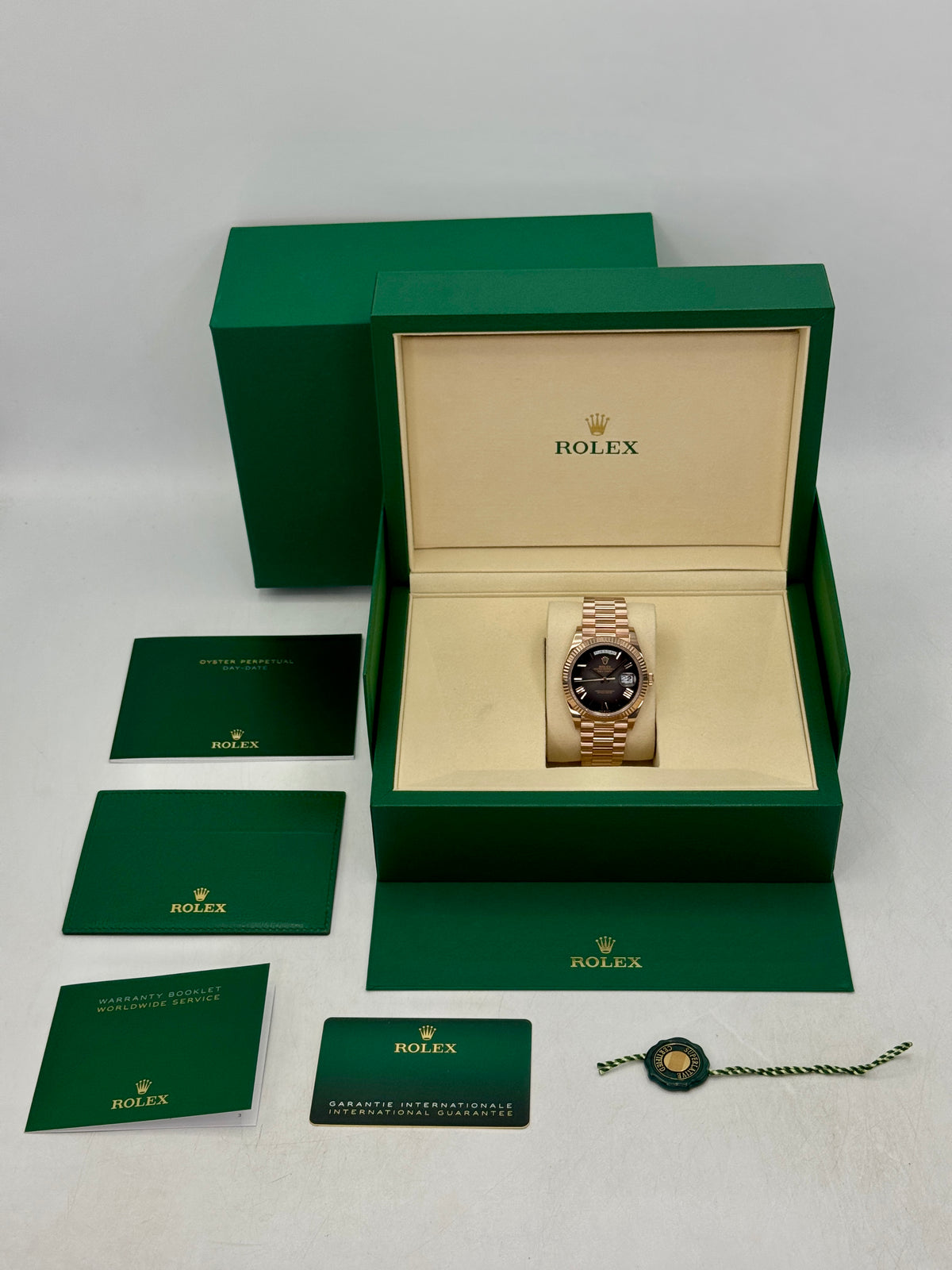 2026 Rolex Day-Date 40mm 228235 Presidential Slate Ombre Dial