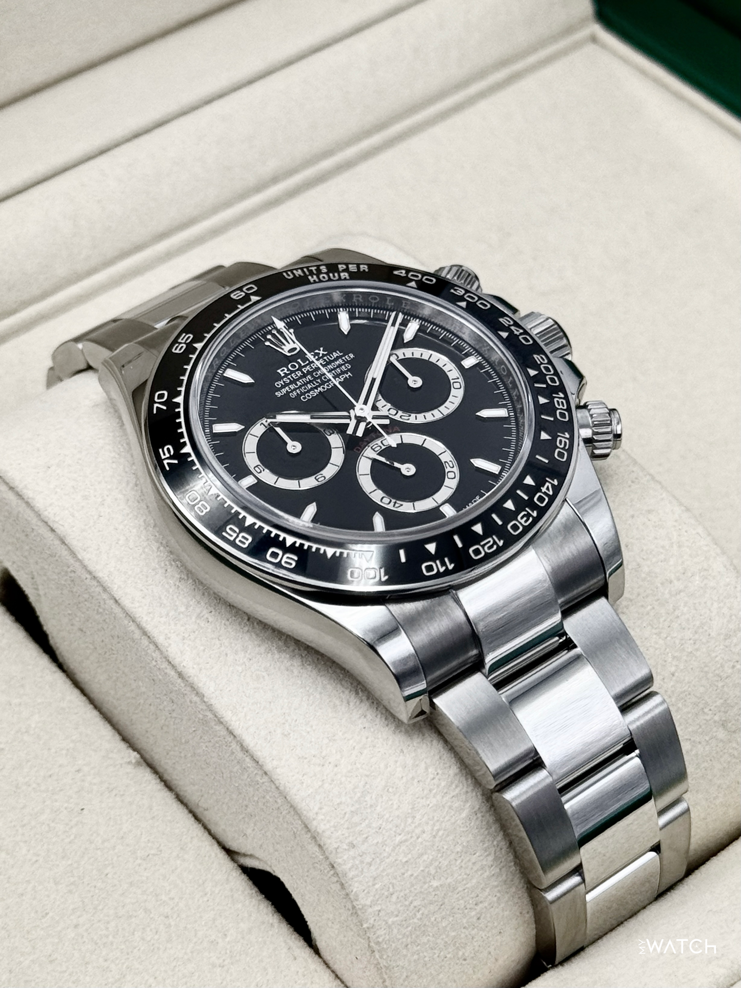 2026 Rolex Daytona 40mm 126500LN Stainless Steel Black Dial - MyWatchLLC