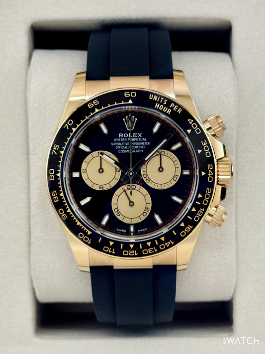 NEW 2026 Rolex Daytona "Paul Newman" 40mm 126518LN Yellow Gold Black Dial - MyWatchLLC