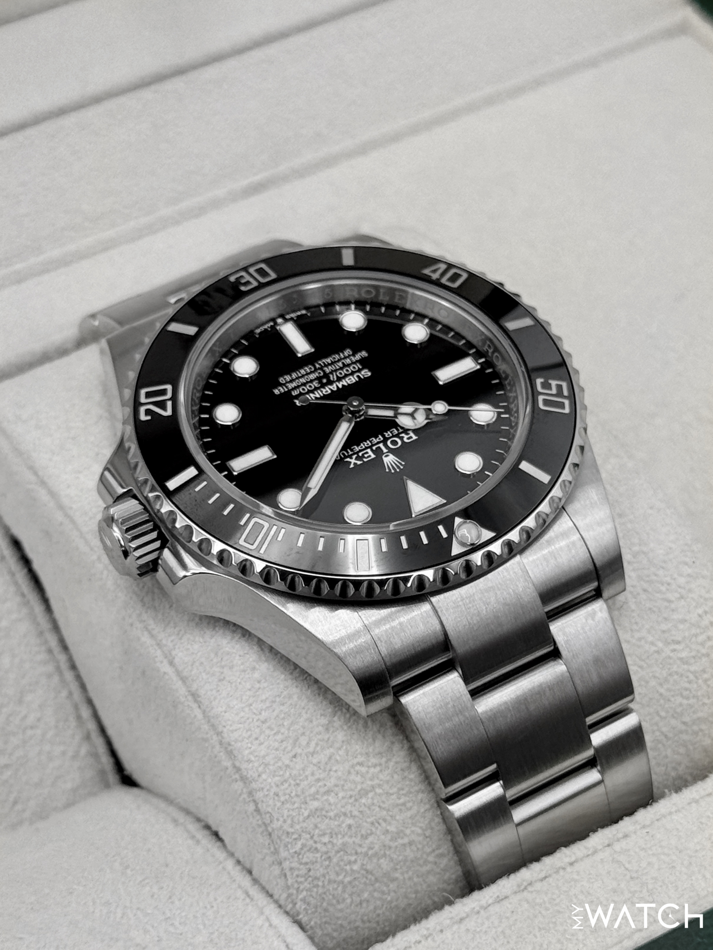 2025 Rolex Submariner 41mm 124060 Stainless Steel Black Dial - MyWatchLLC