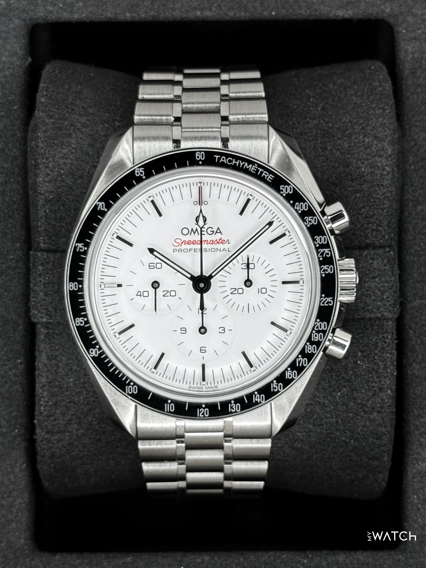 NEW 2025 Omega Speedmaster Moonwatch Pro 310.30.42.50.04.001 42mm White Dial