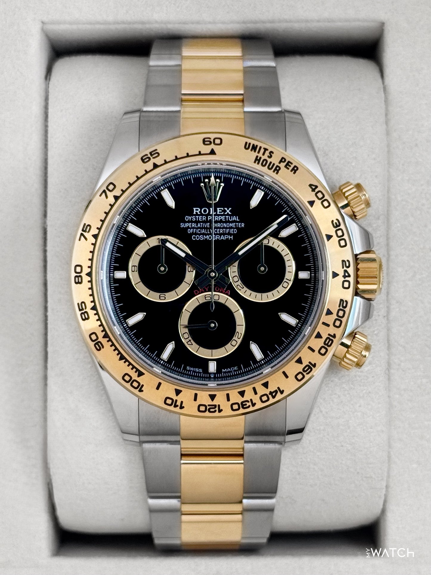 2025 Rolex Daytona 40mm 126503 Two-Tone Black Dial - MyWatchLLC
