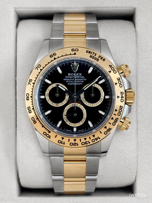 2025 Rolex Daytona 40mm 126503 Two-Tone Black Dial - MyWatchLLC