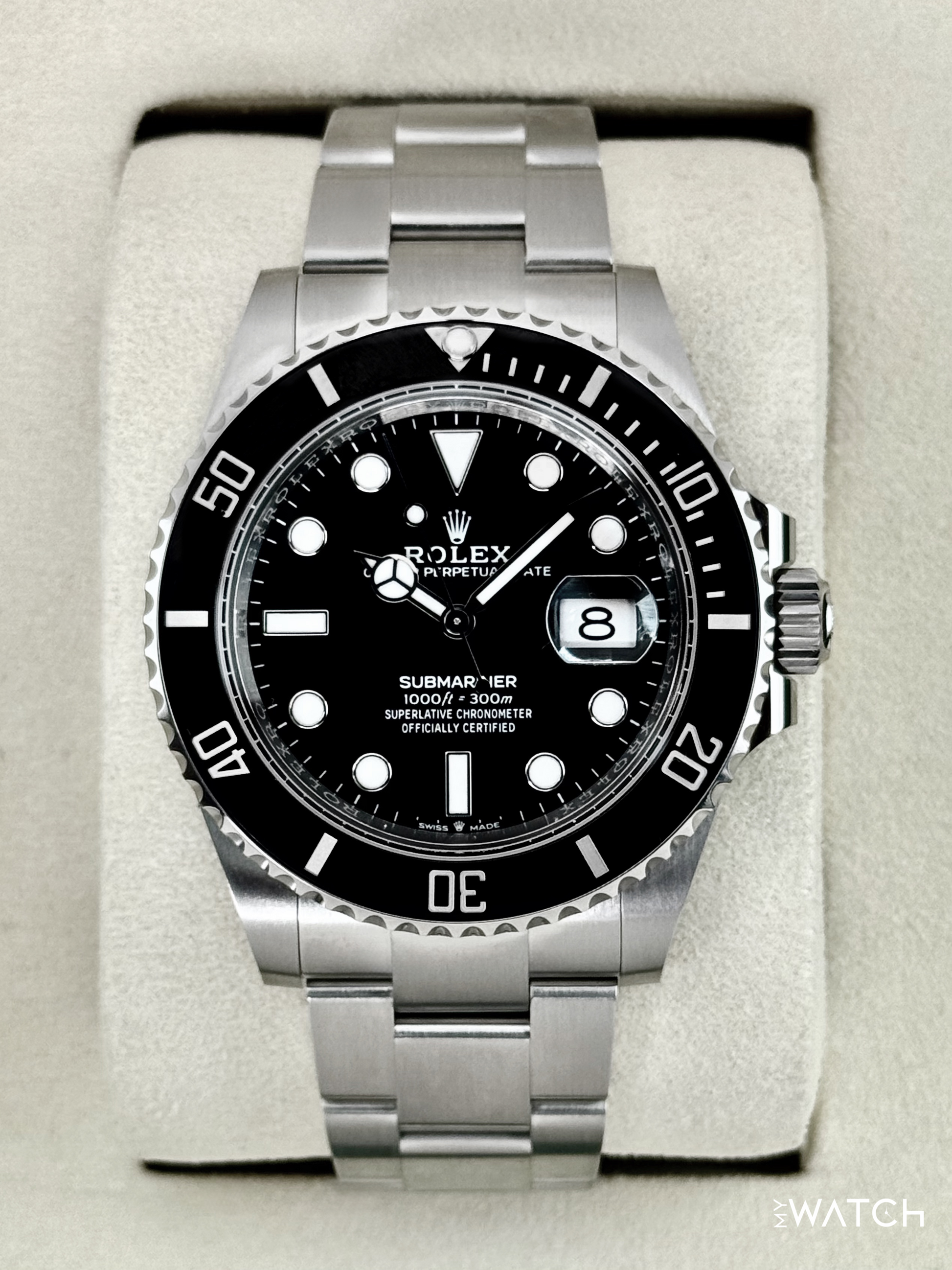 NEW 2025 Rolex Submariner 41mm 126610LN Stainless Steel Black Dial - MyWatchLLC