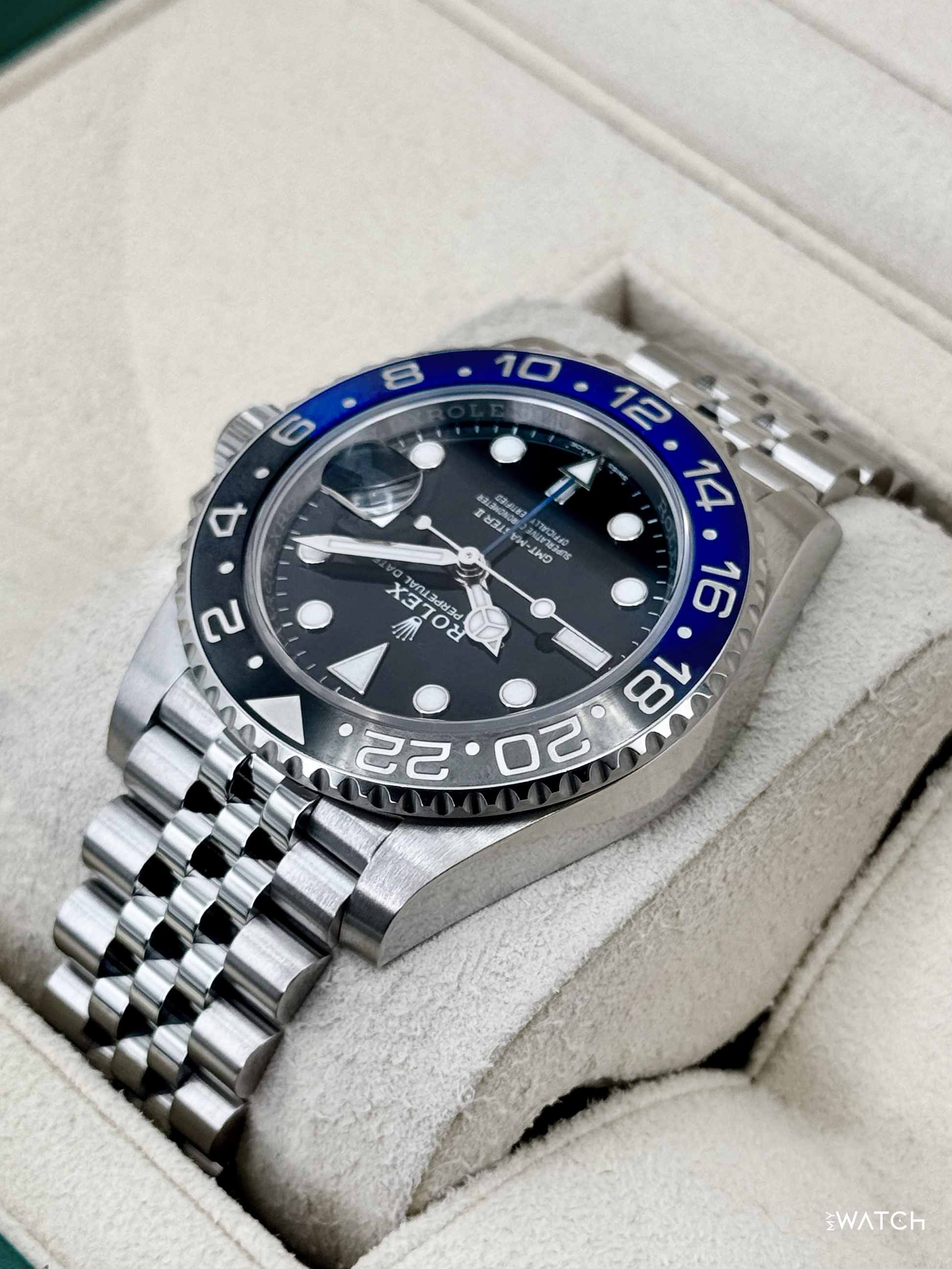 2024 Rolex GMT-Master II "Batgirl" 40mm 126710BLNR Jubilee - MyWatchLLC