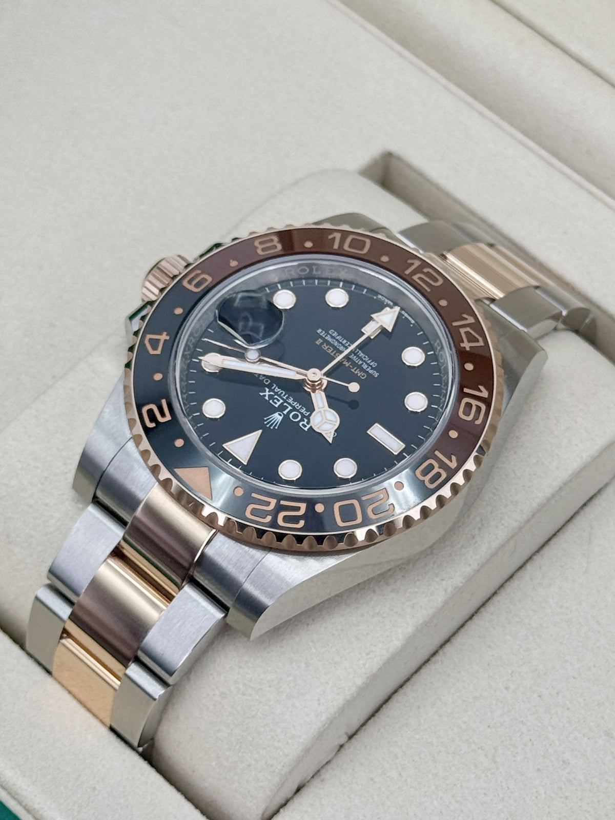 2025 Rolex GMT-Master II Rootbeer 40mm 126711CHNR Two-Tone
