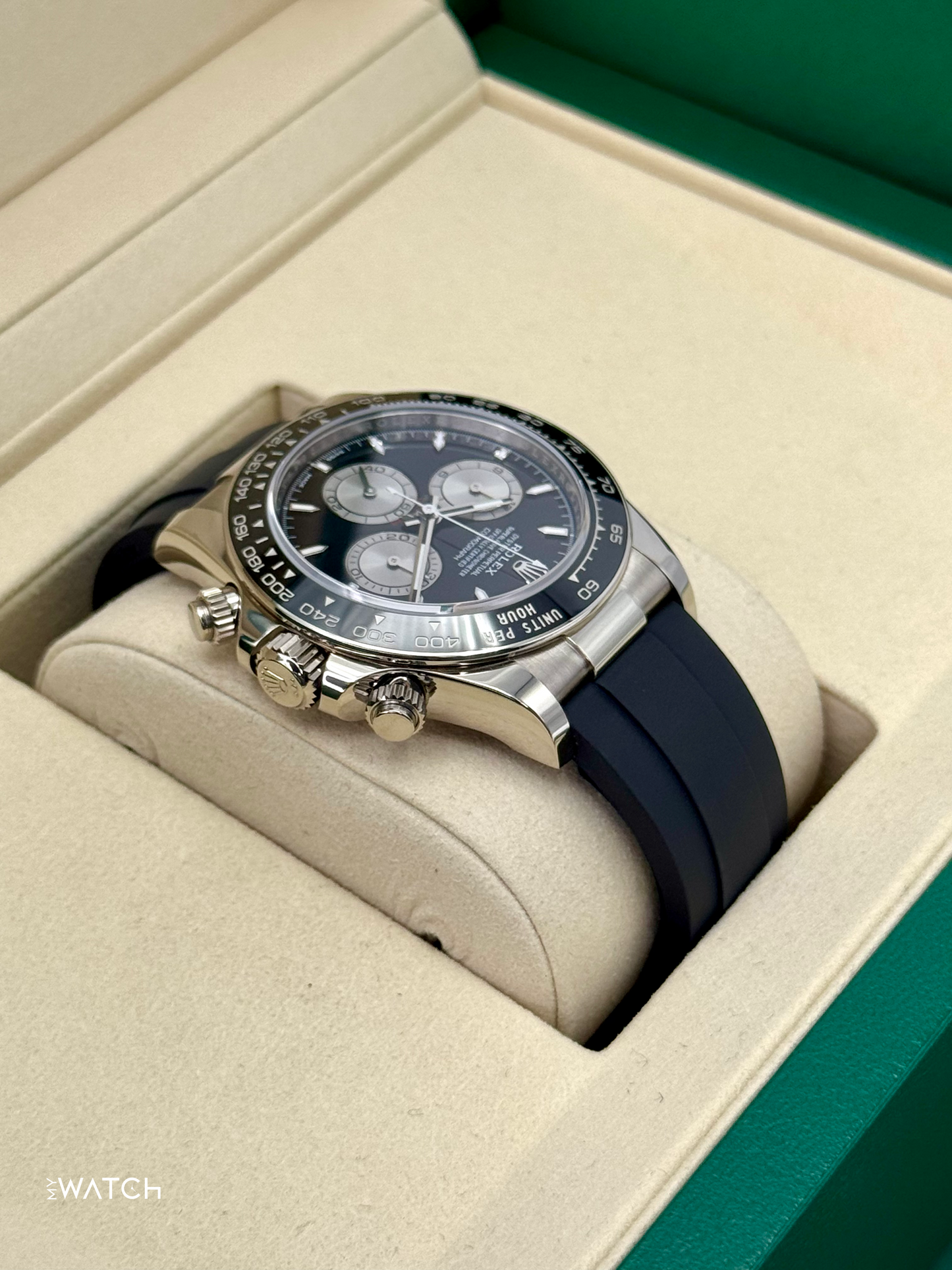 NEW 2025 Rolex Daytona "Baby Le Mans" 40mm 126519LN White Gold Black Dial