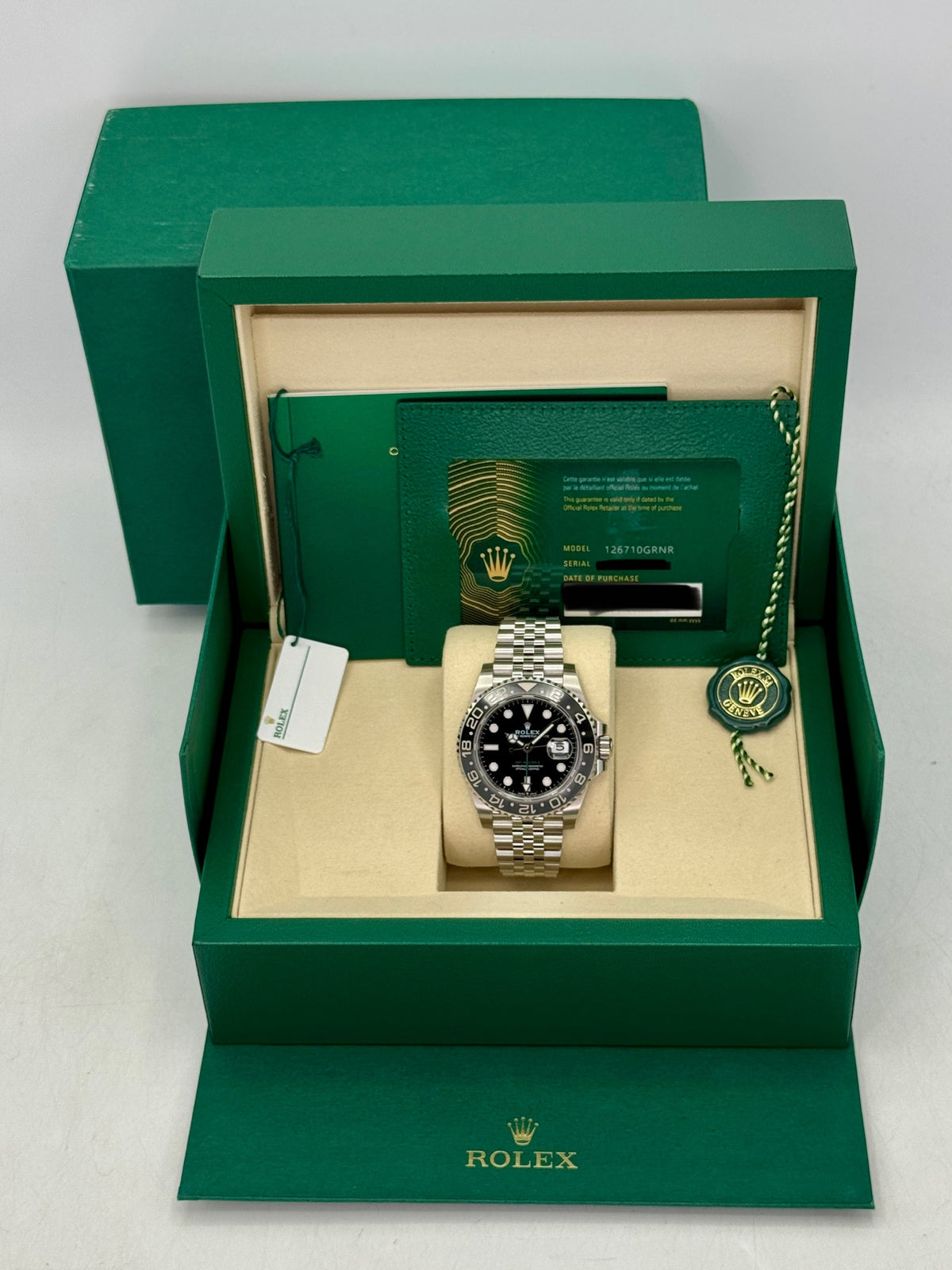 2026 Rolex GMT-Master II "Bruce Wayne" 40mm 126710GRNR Jubilee