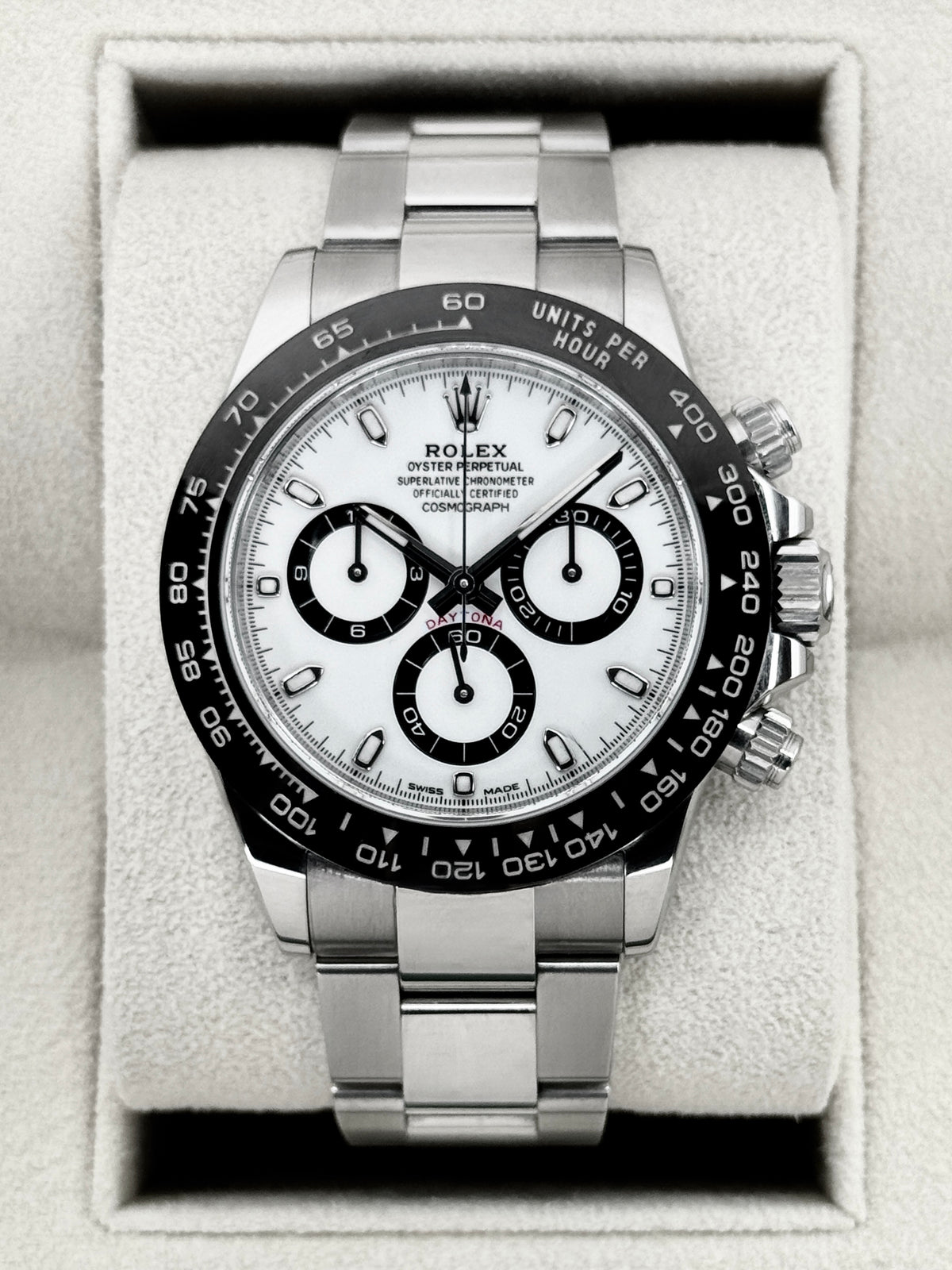 2023 Rolex Daytona 40mm 126500LN Stainless Steel Panda Dial