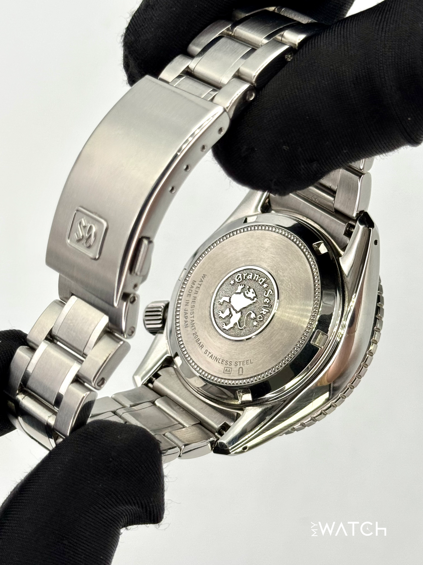 Grand Seiko GMT 44.2mm SBGJ237 Stainless Steel Blue Dial - MyWatchLLC