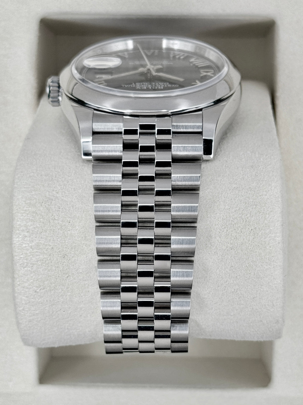 NEW 2026 Rolex Datejust 36mm 126200 Stainless Steel Jubilee Blue Roman Numeral Dial