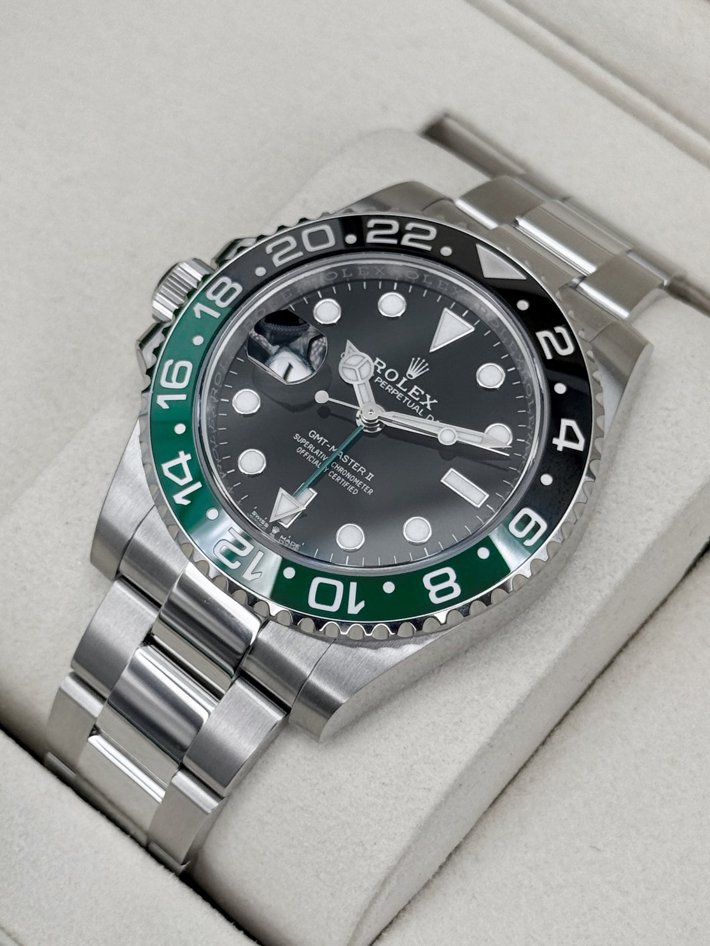 NEW 2026 Rolex GMT-Master II Sprite 40mm 126720VTNR Oyster (STICKERED)