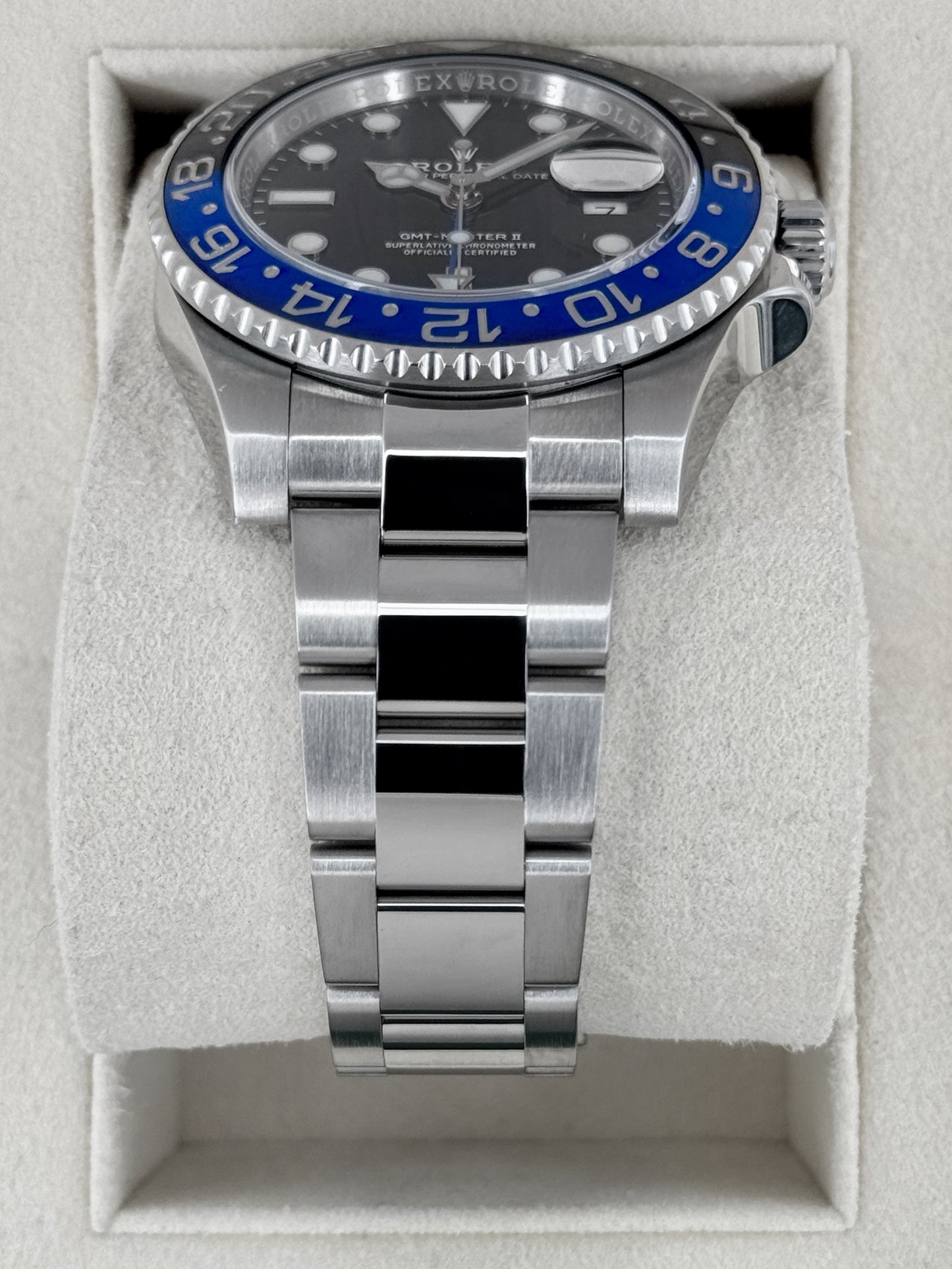 2020 Rolex GMT-Master II "Batman" 40mm 116710BLNR Oyster (NFC CARD)