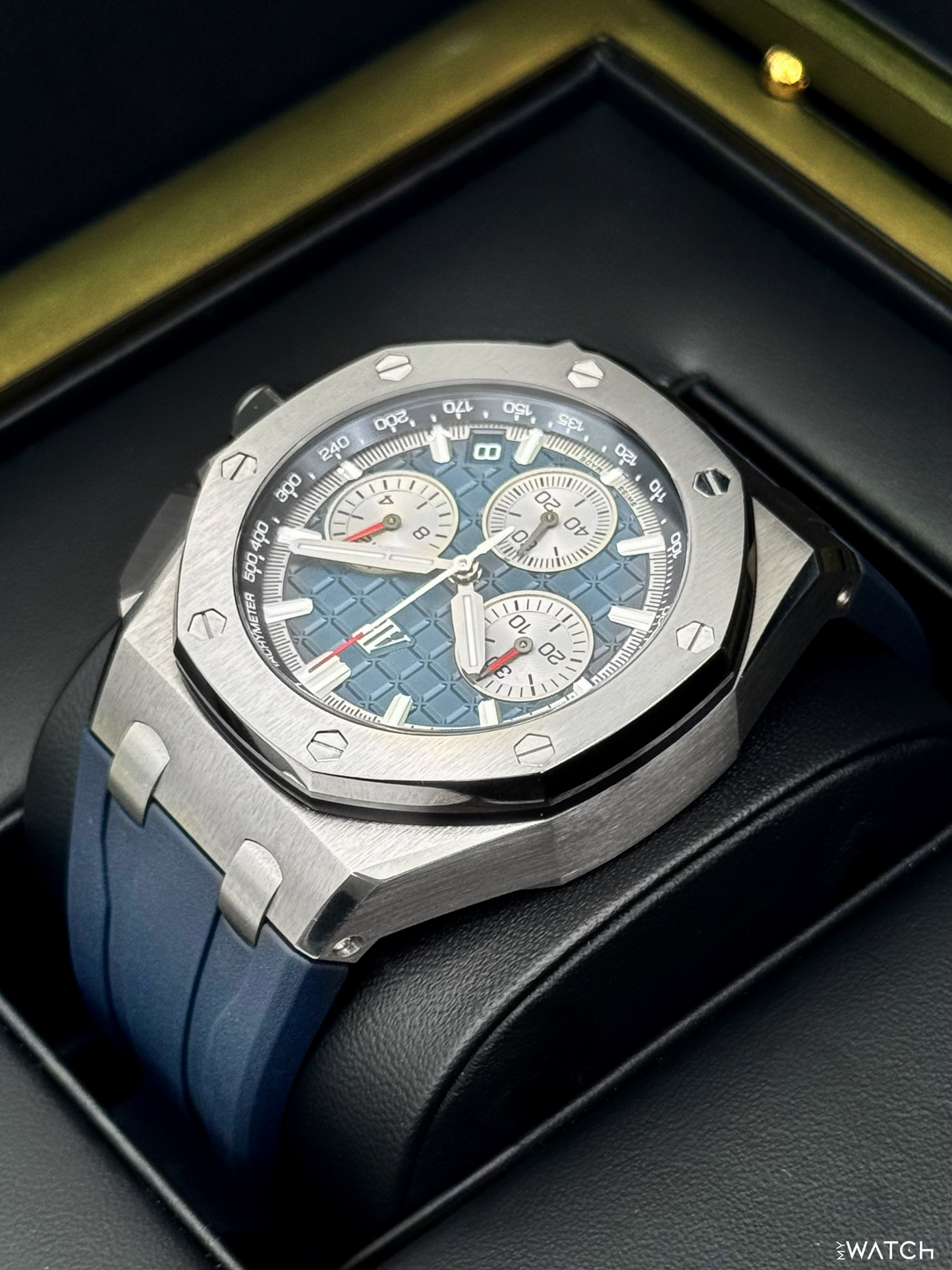 2022 Audemars Piguet Royal Oak Offshore 43mm 26420TI Titanium Blue Dial