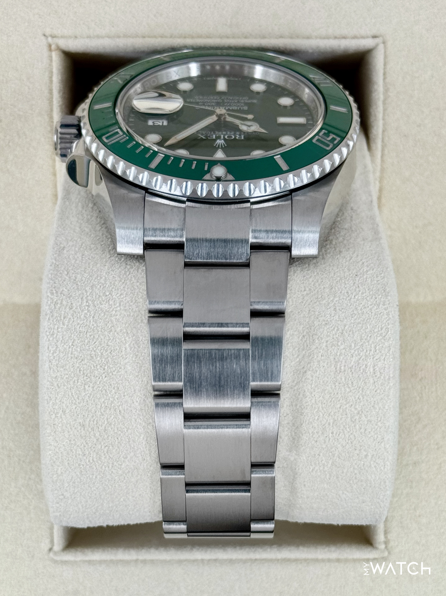 2016 Rolex Submariner “Hulk” 40mm 116610LV Green Dial - MyWatchLLC