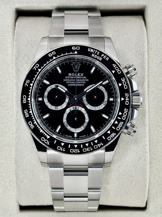 2026 Rolex Daytona 40mm 126500LN Stainless Steel Black Dial