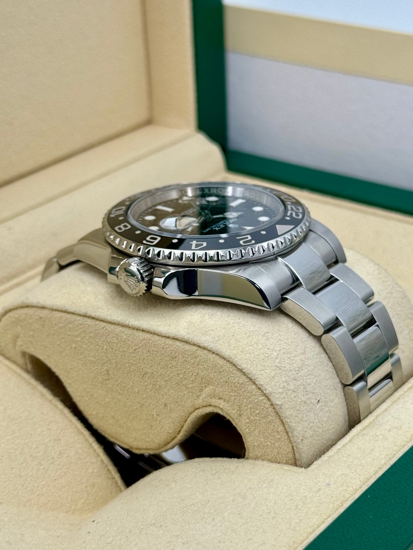 2017 Rolex GMT-Master II 40mm 116710LN Stainless Steel Black Dial - MyWatchLLC