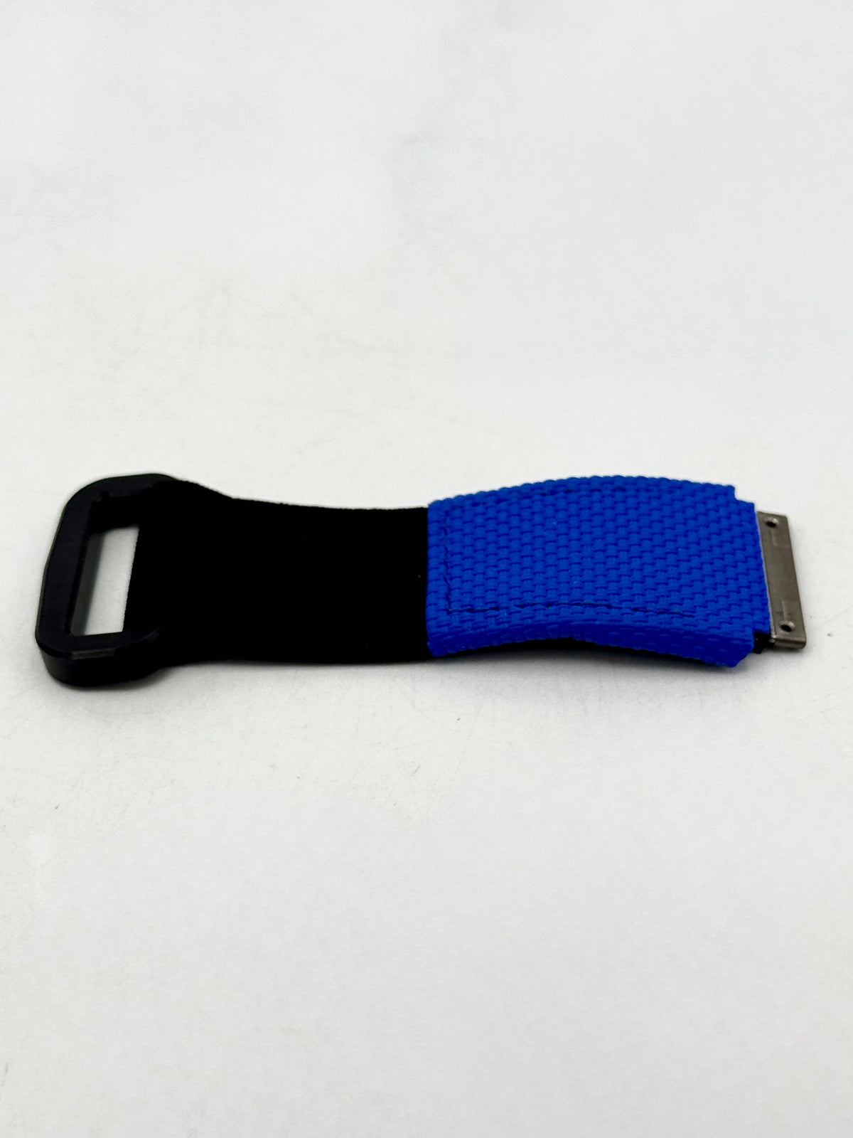 Richard Mille RM10 Velcro Watch Strap Rubber Sailcloth Pattern - Blue