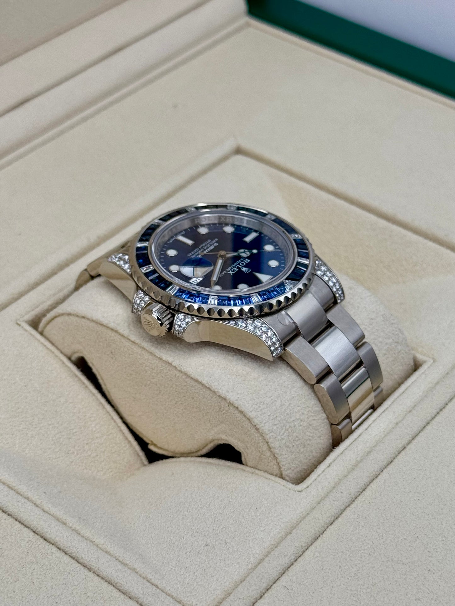 2020 Rolex Submariner 40mm 116659SABR White Gold Blue Dial