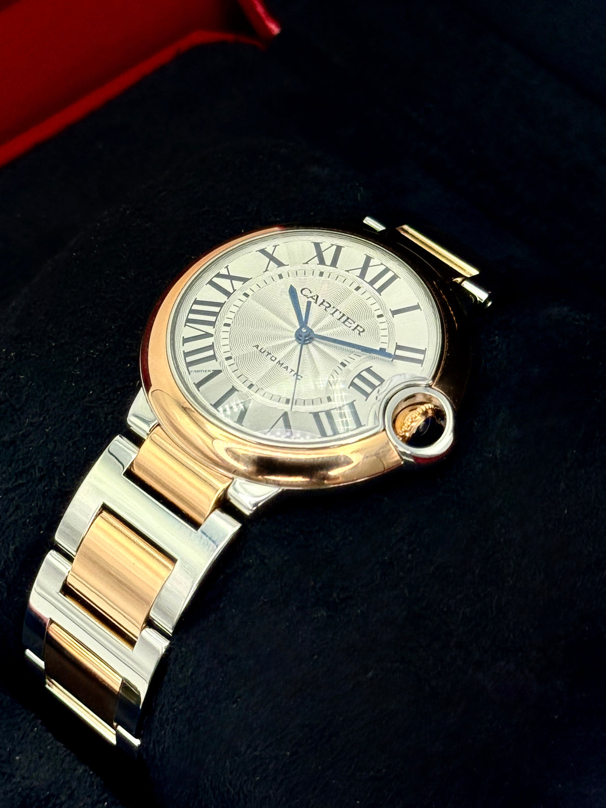 2024 Cartier Ballon Bleu de Cartier 36mm W2BB0033 Two-Tone Silver Dial