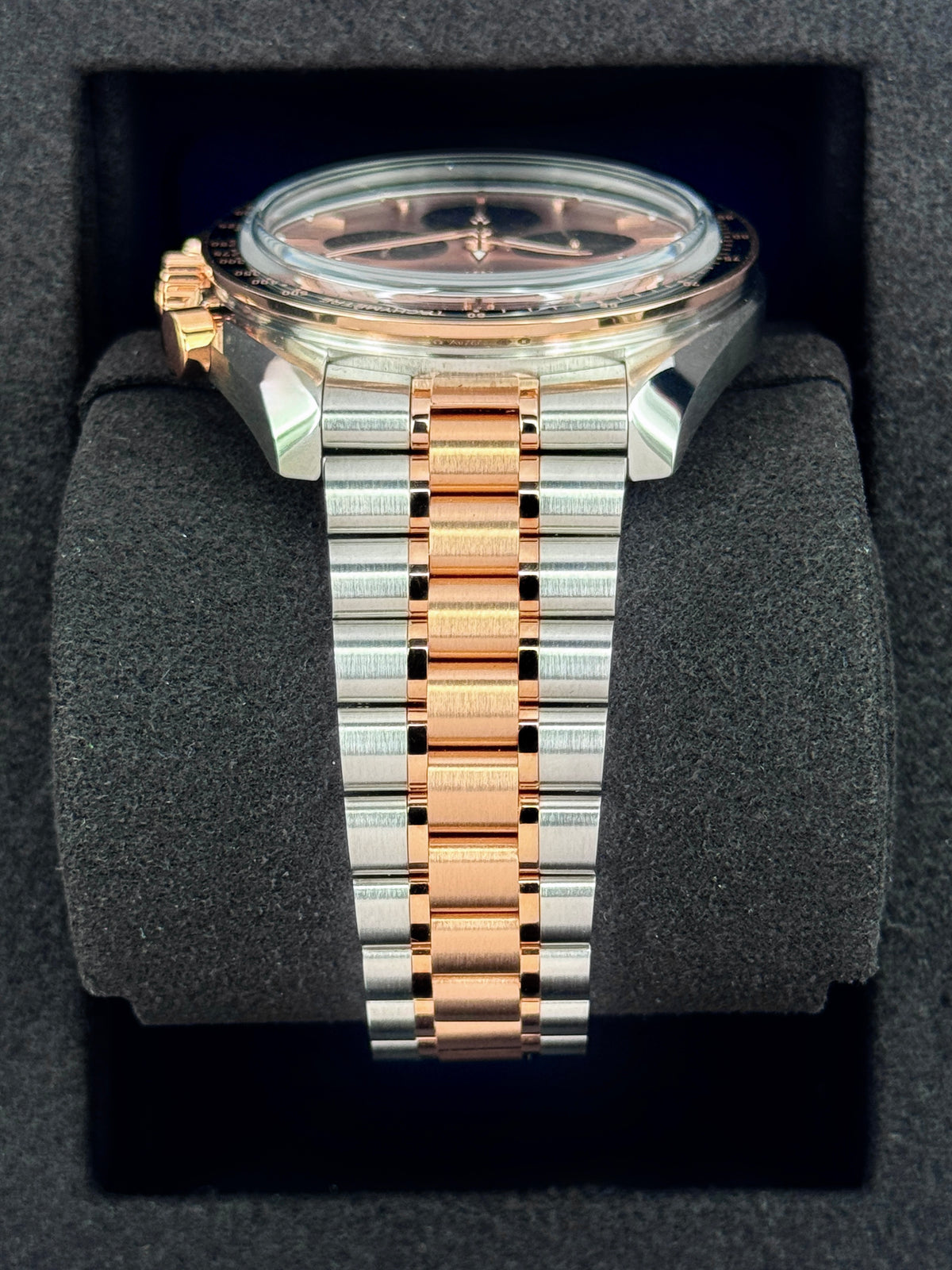 2025 Omega Speedmaster 42mm 310.20.42.50.99.001 Two-Tone Pink Dial