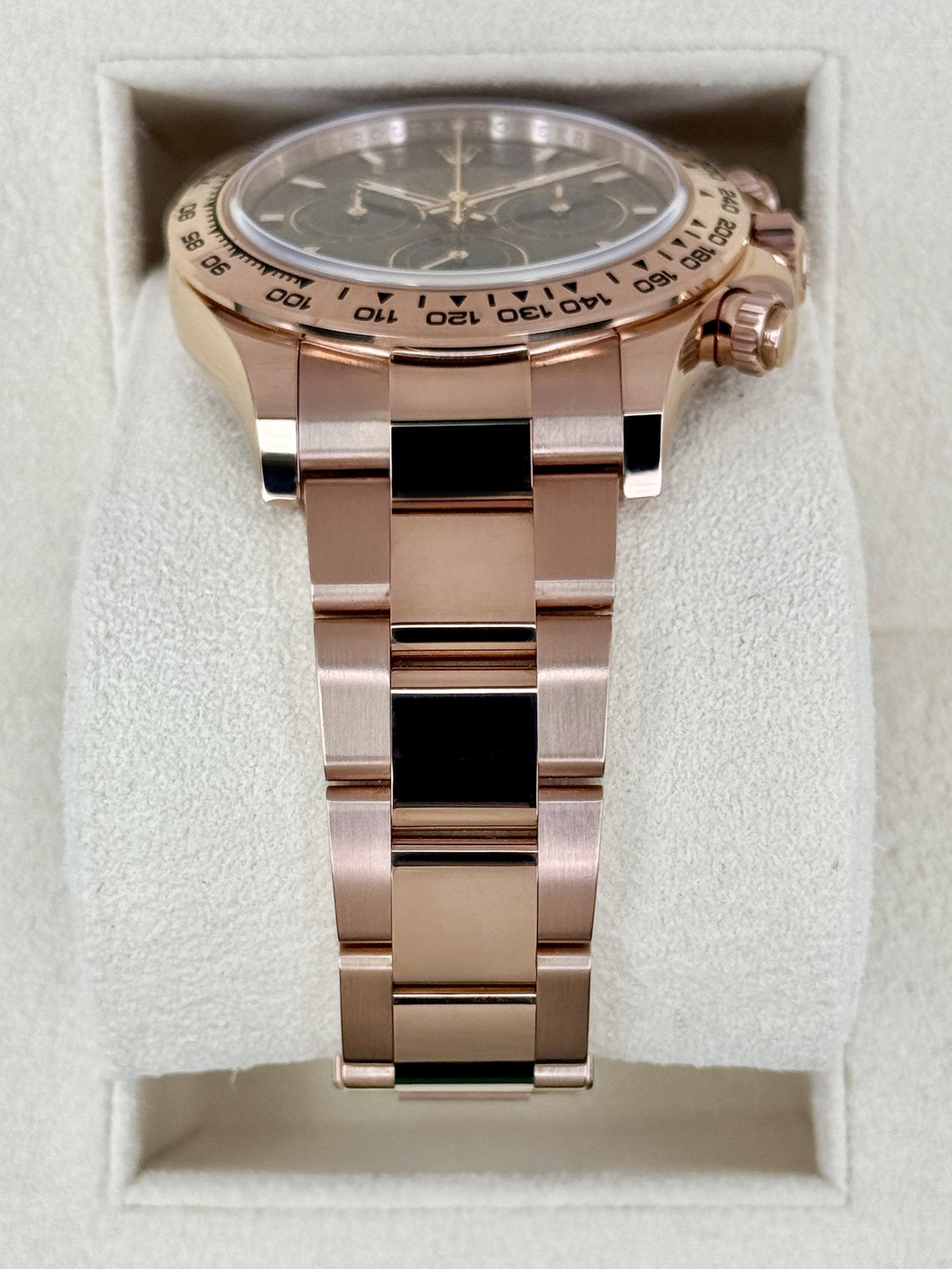 2025 Rolex Daytona 40mm 126505 Rose Gold Chocolate Dial