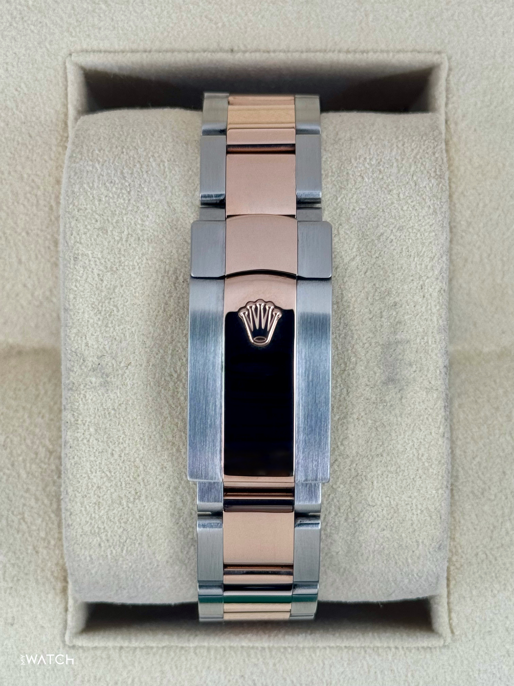 2017 Rolex Datejust 41mm 126331 Two-Tone Rose Gold Chocolate Dial - MyWatchLLC