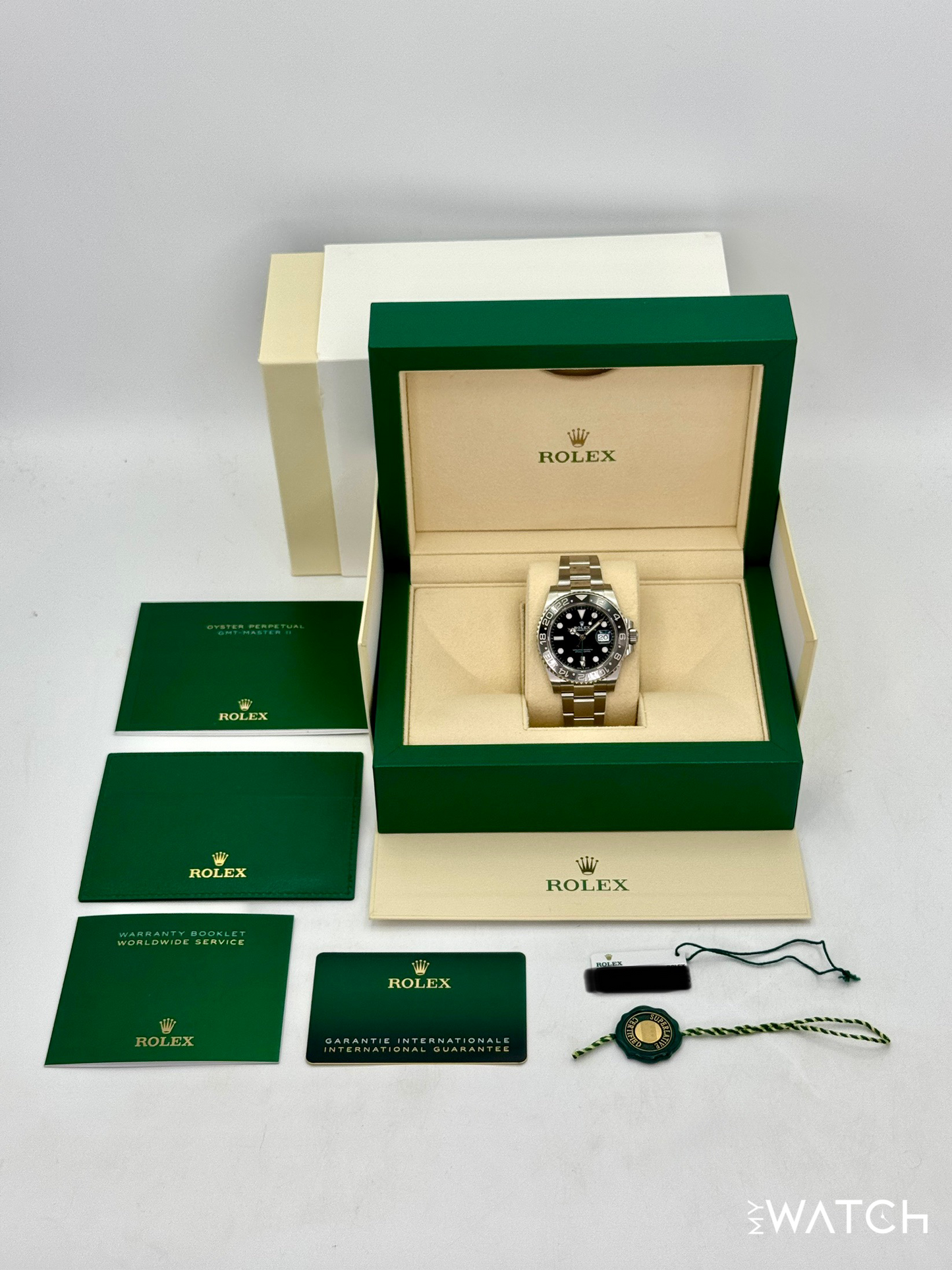 2024 Rolex GMT-Master II "Bruce Wayne" 40mm 126710GRNR Oyster