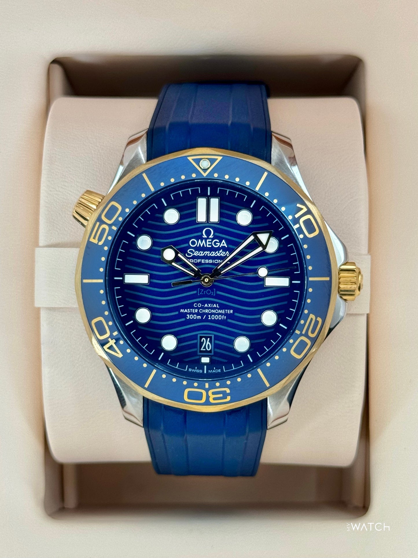 2024 Omega Seamaster Diver 300M 42mm 210.22.42.20.03.001 Blue Dial