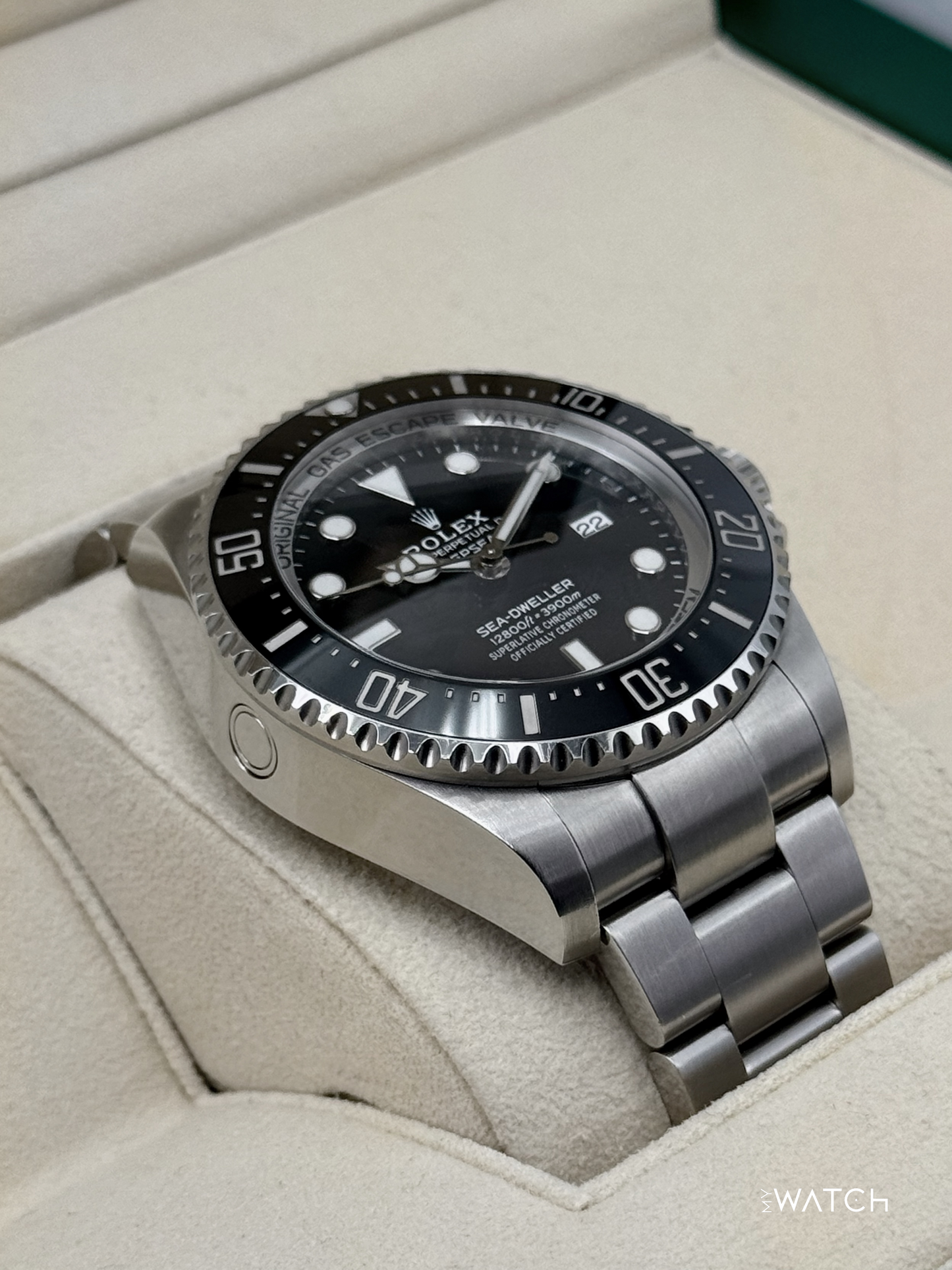2019 Rolex Deepsea 44mm 126660 Stainless Steel Black Dial - MyWatchLLC