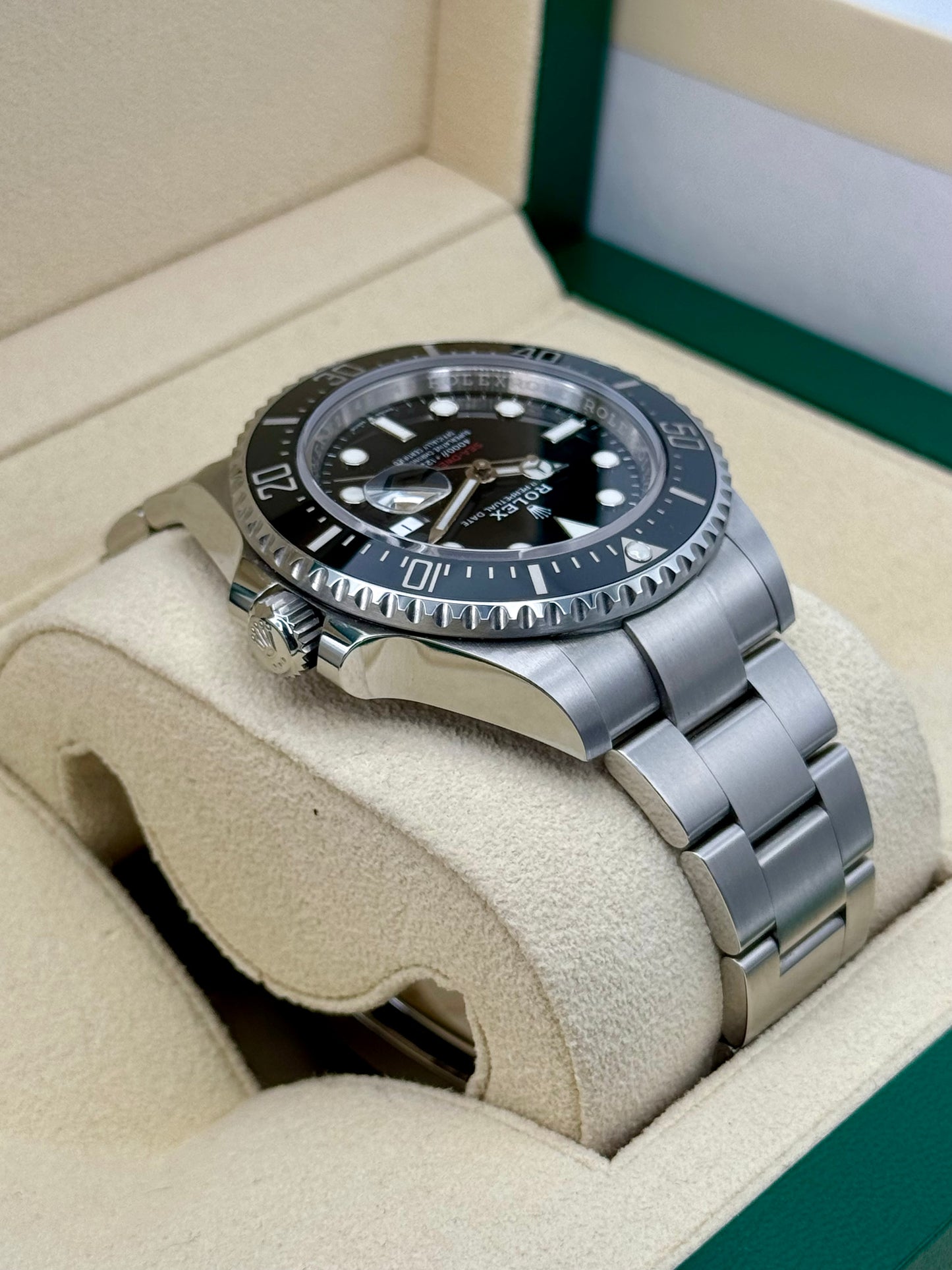 2022 Rolex Sea-Dweller 43mm 126600 Stainless Steel Black Dial