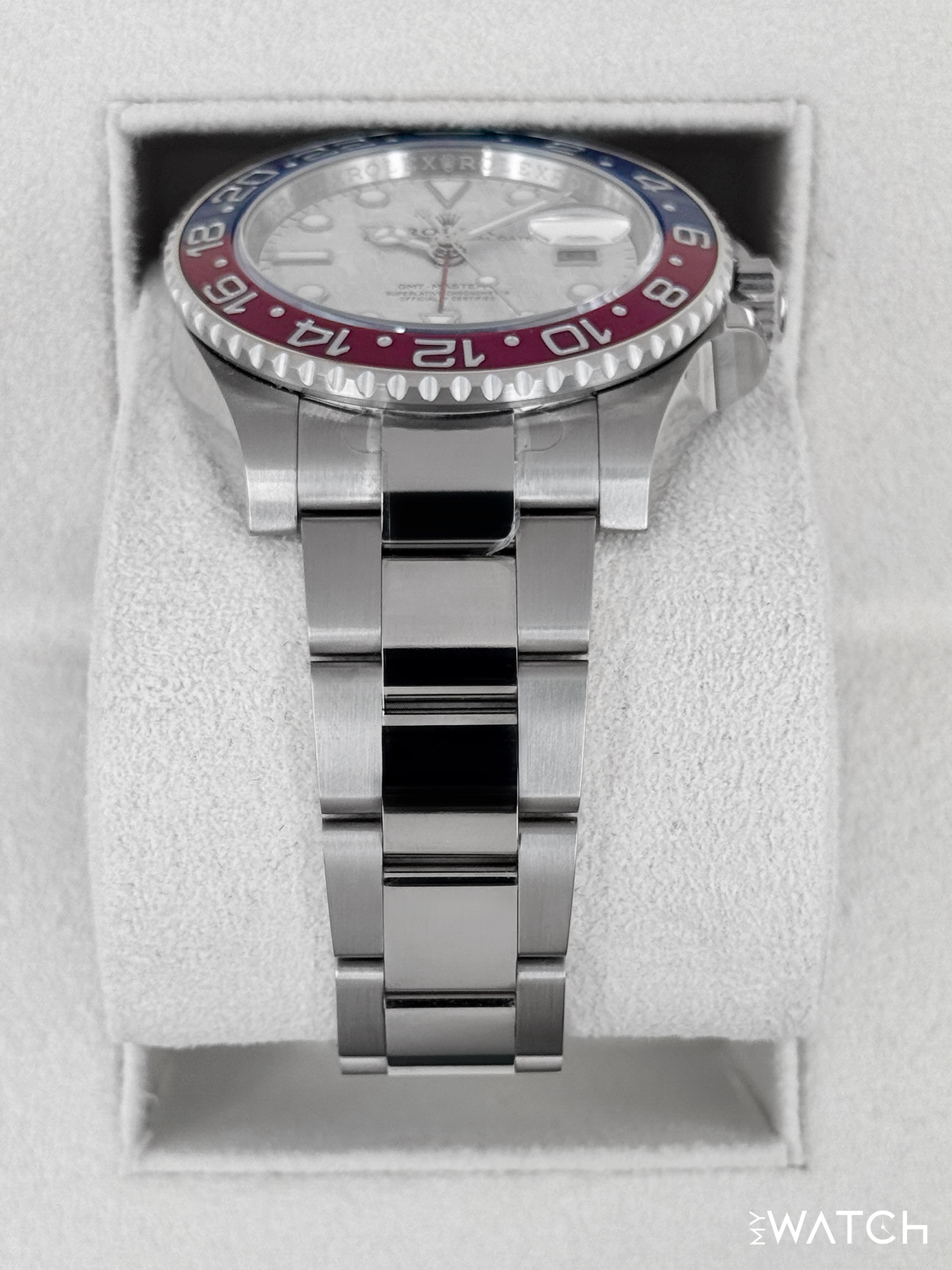 2023 Rolex GMT-Master II "Pepsi" 40mm 126719BLRO Meteorite Dial - MyWatchLLC