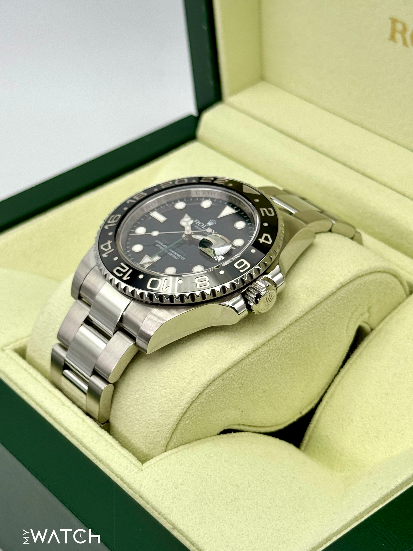 2013 Rolex GMT-Master II 40mm 116710LN Stainless Steel Black Dial