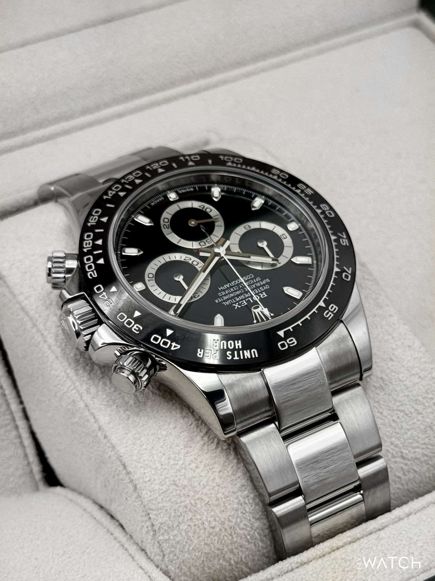 2023 Rolex Daytona 40mm 116500LN Stainless Steel Black Dial