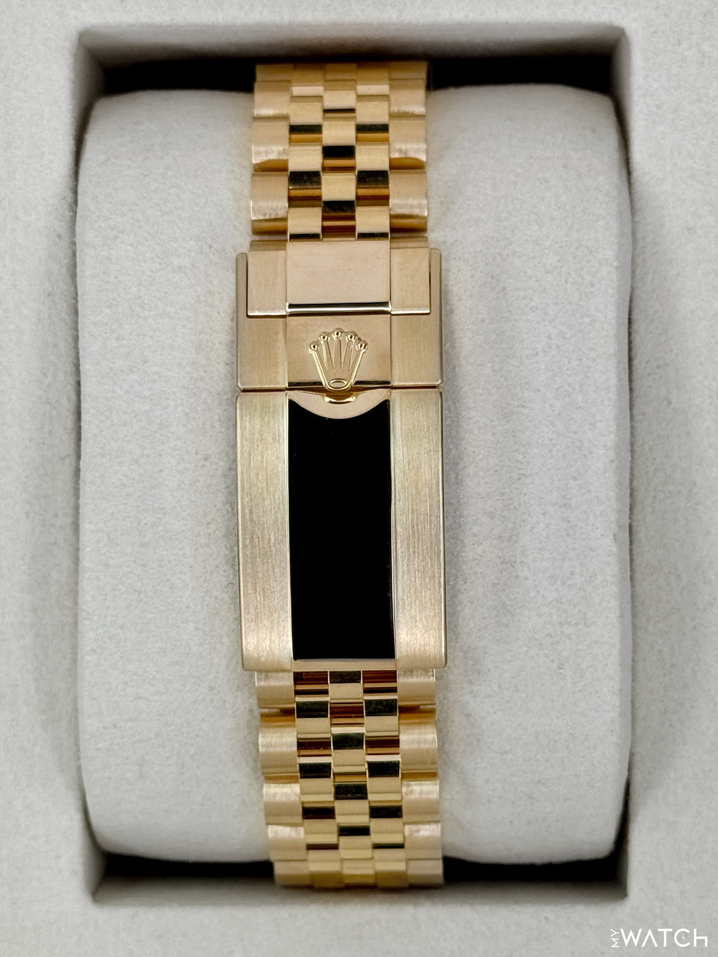 NEW 2026 Rolex GMT-Master II 40mm 126718GRNR Yellow Gold Jubilee Black Dial - MyWatchLLC