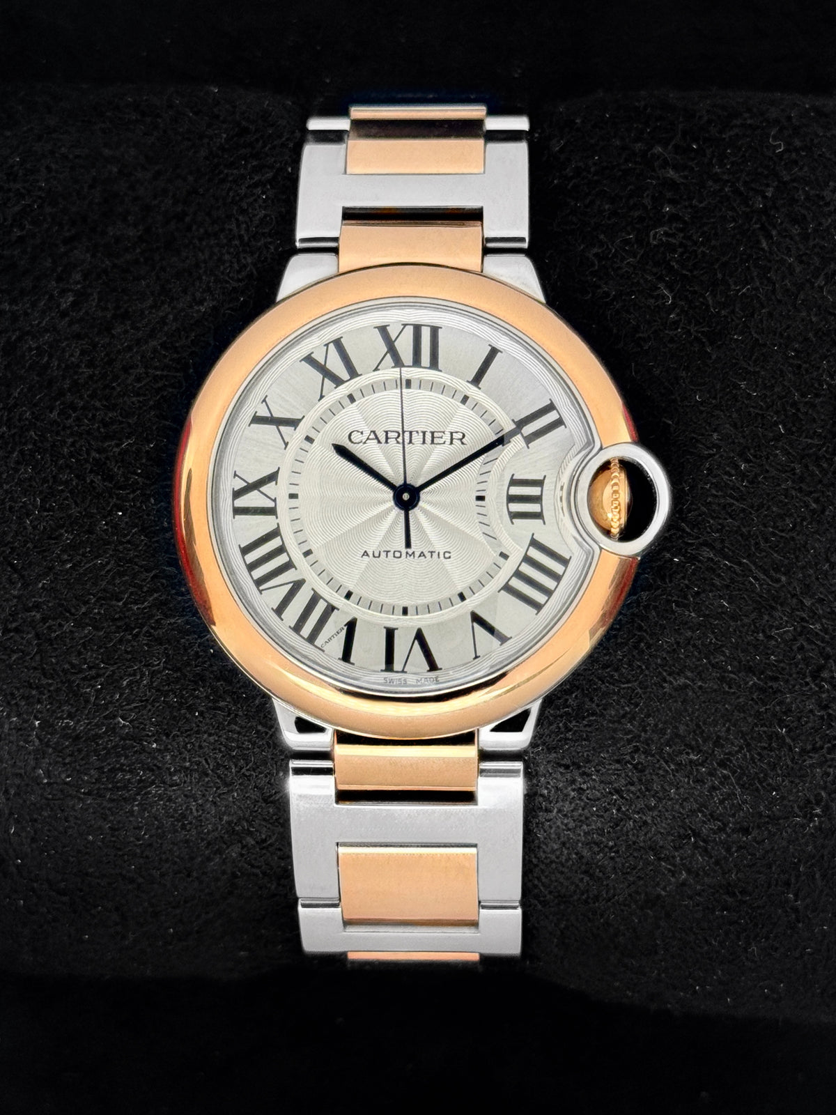 2024 Cartier Ballon Bleu de Cartier 36mm W2BB0033 Two-Tone Silver Dial