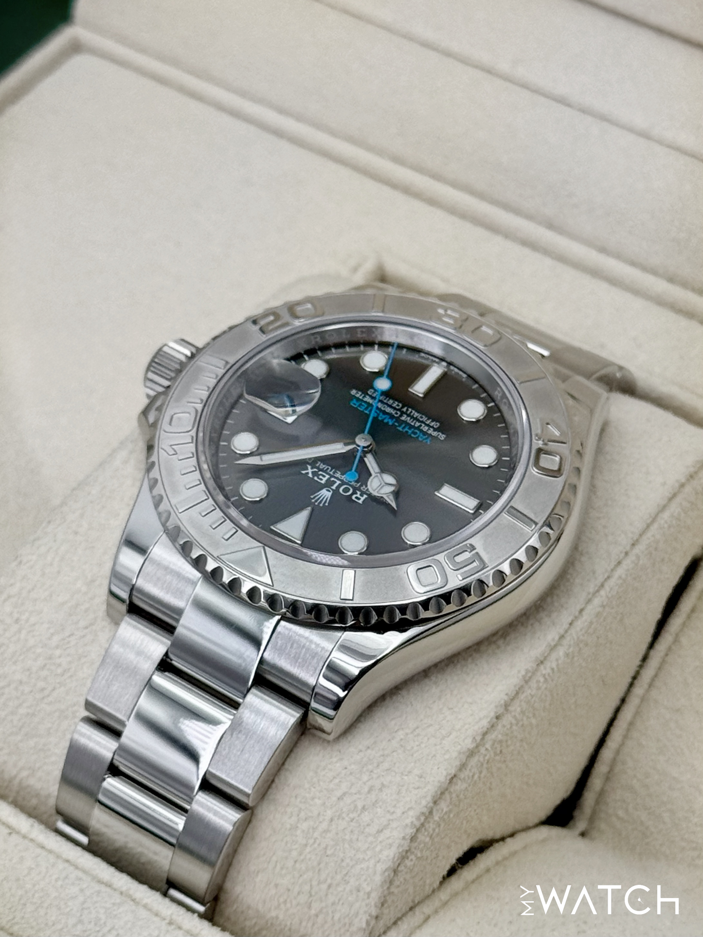 2022 Rolex Yacht-Master 40mm 126622 Stainless Steel Rhodium Dial