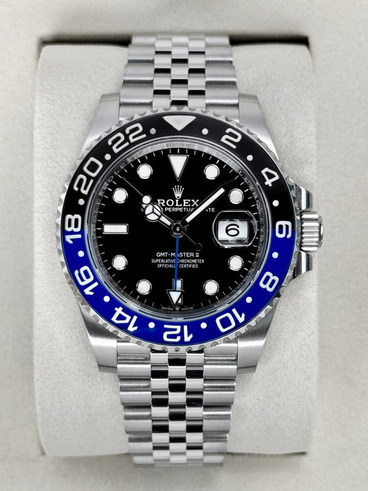NEW 2026 Rolex GMT-Master II Batgirl 40mm 126710BLNR Jubilee (NEW STYLE CARD / STICKERED)