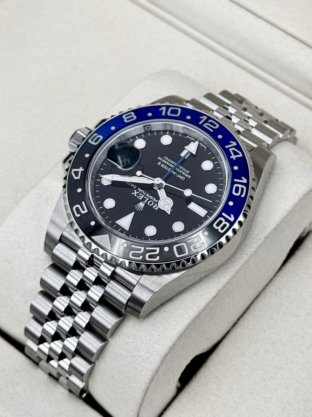 NEW 2026 Rolex GMT-Master II "Batgirl" 40mm 126710BLNR Jubilee