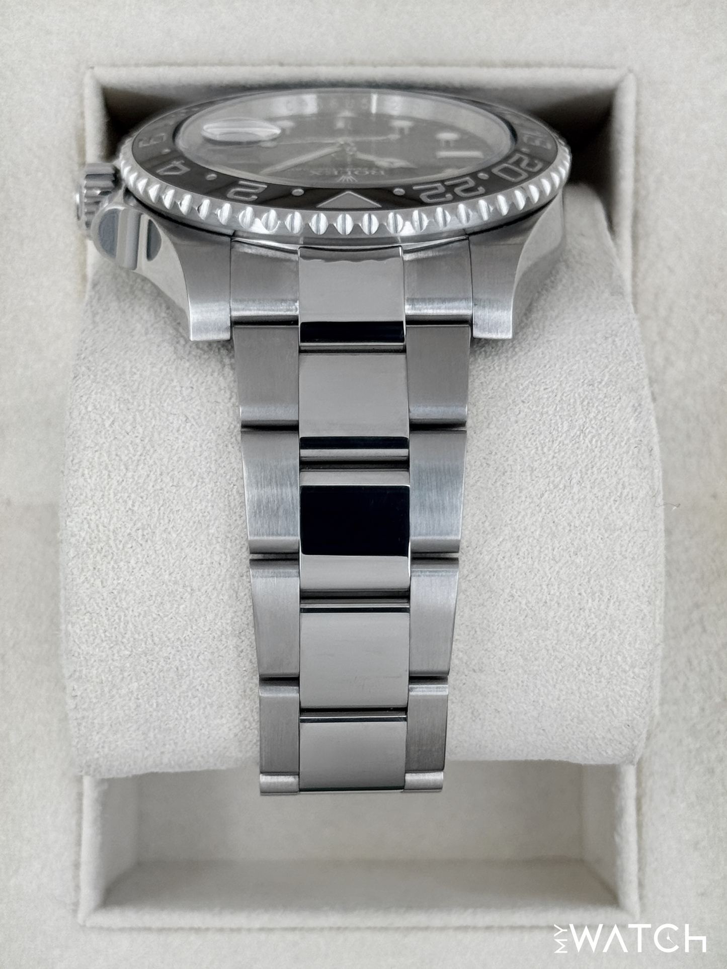 2018 Rolex GMT-Master II 40mm 116710LN Stainless Steel Black Dial - MyWatchLLC