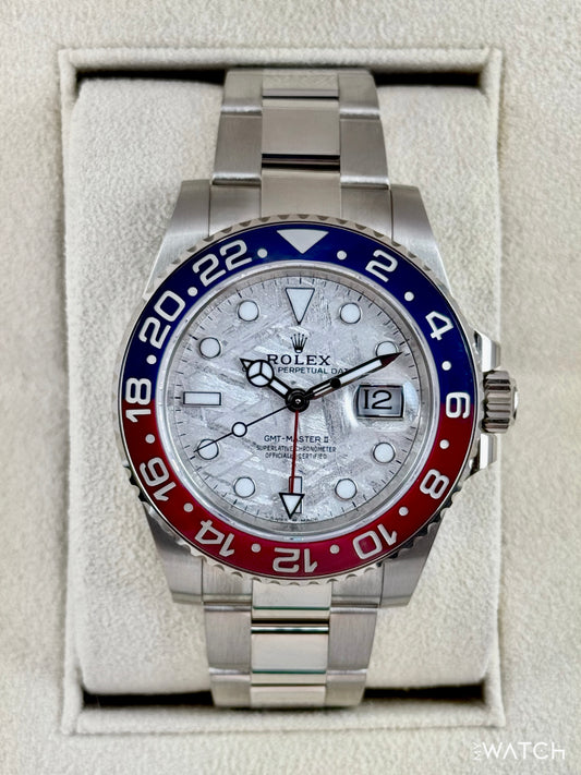2025 Rolex GMT-Master II "Pepsi" 40mm 126719BLRO Meteorite Dial