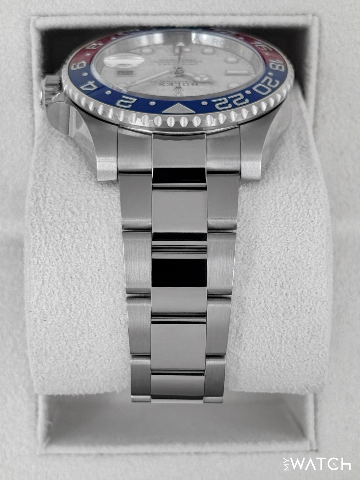 2023 Rolex GMT-Master II "Pepsi" 40mm 126719BLRO Meteorite Dial - MyWatchLLC