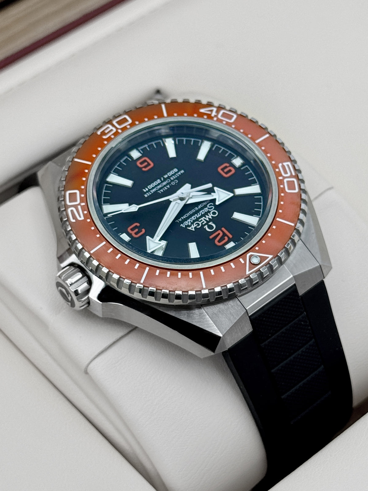 2025 Omega Seamaster Planet Ocean 42mm 217.32.42.21.01.003 Black Dial