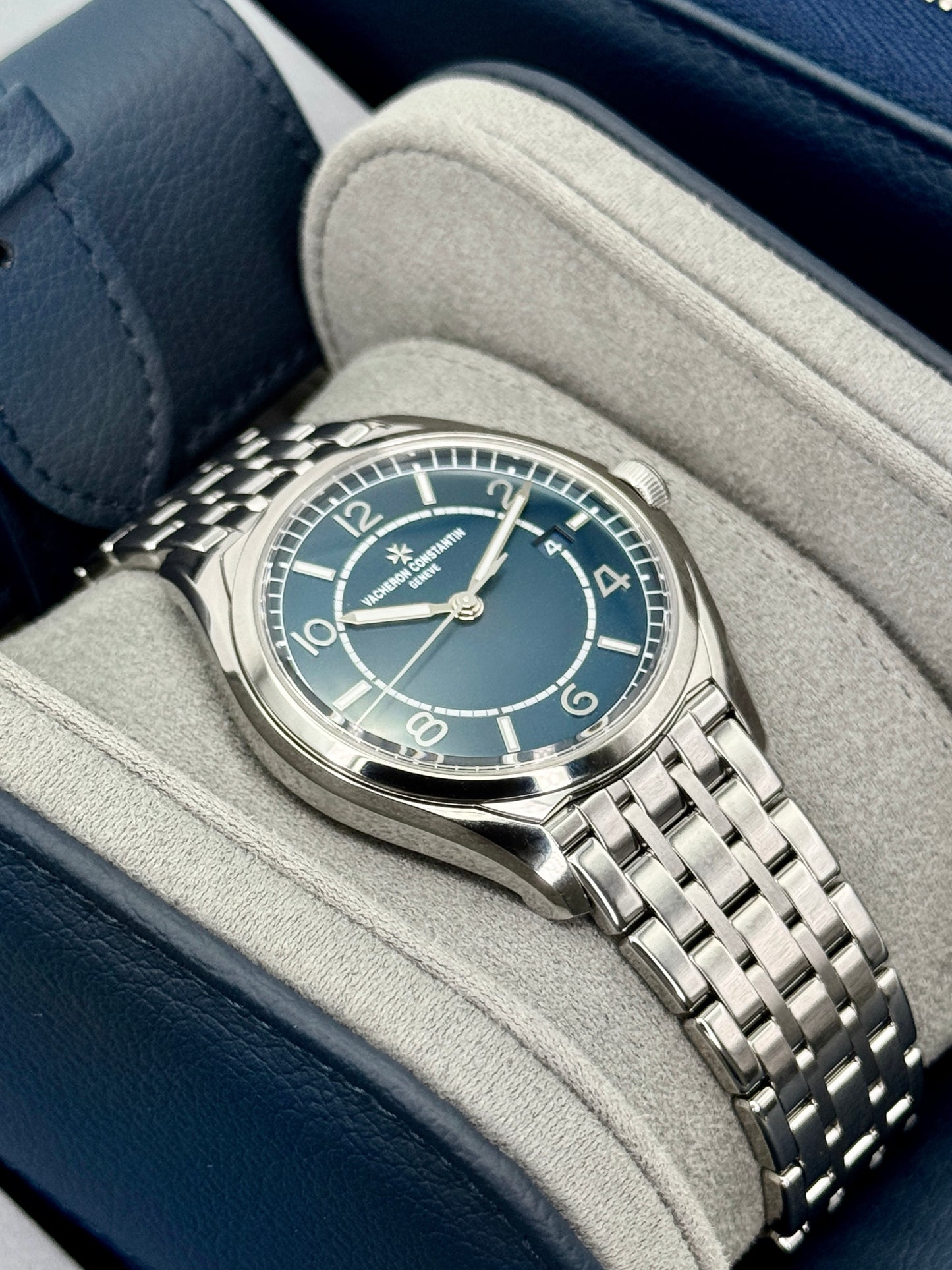 2026 Vacheron Constantin Fiftysix 40mm 4600E Stainless Steel Blue Dial