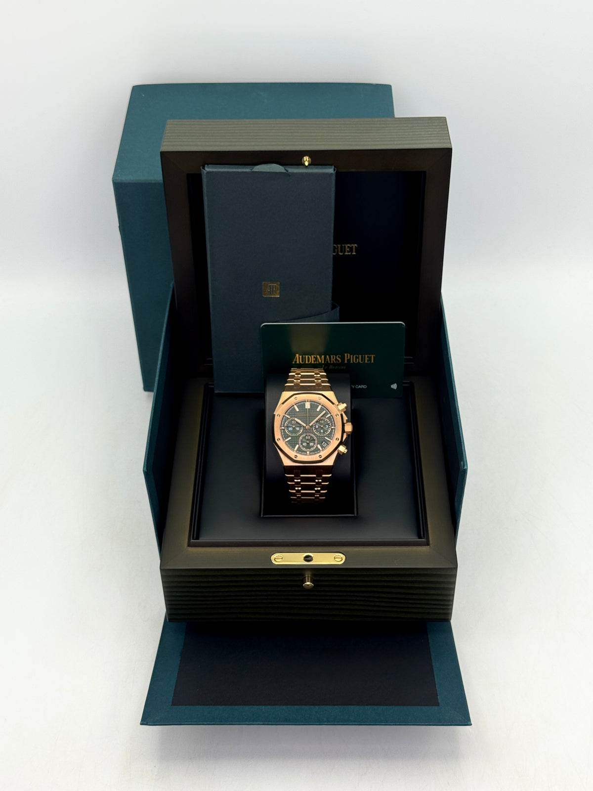 2025 Audemars Piguet Royal Oak Chronograph 41mm 26240OR Green Dial