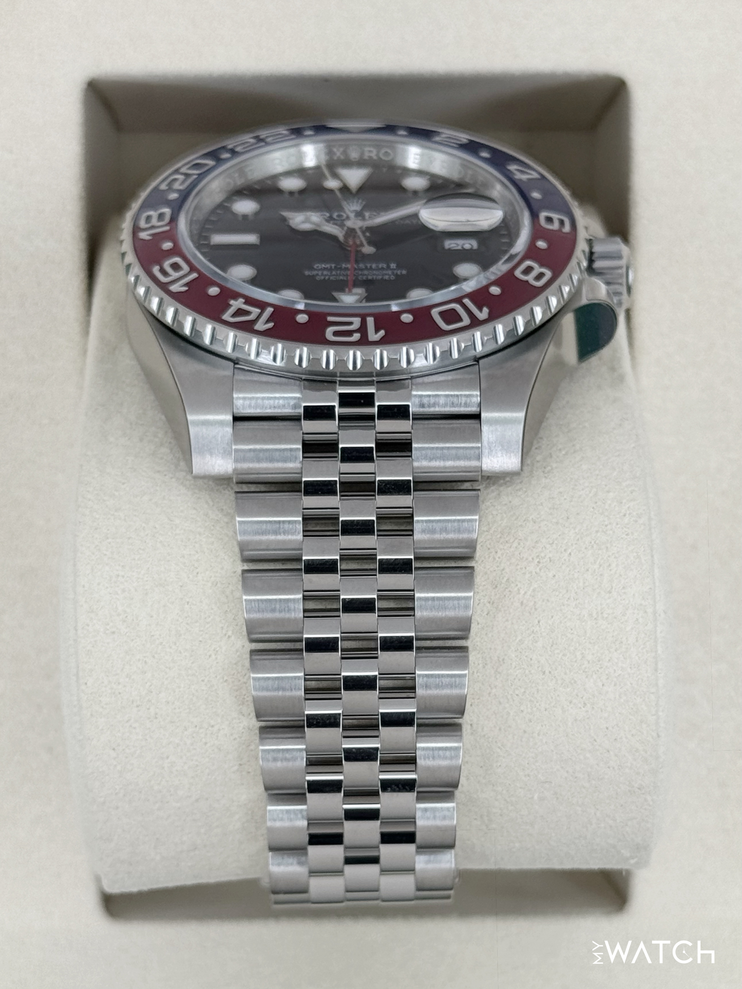 NEW 2026 Rolex GMT-Master II "Pepsi" 40mm 126710BLRO Jubilee (STICKERED) - MyWatchLLC
