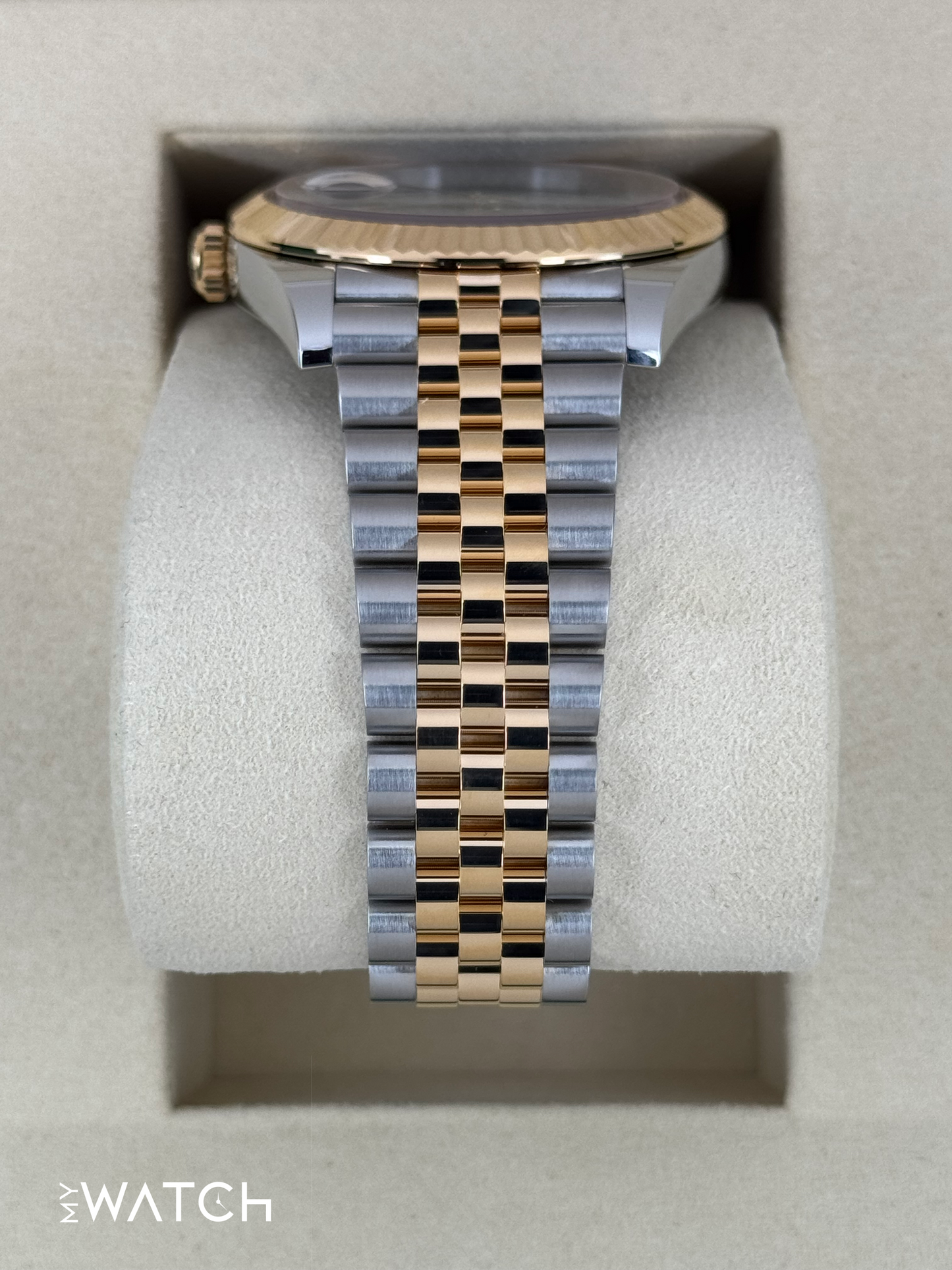 NEW 2025 Rolex Datejust 41mm 126333 Two-Tone Jubilee Wimbledon Dial - MyWatchLLC