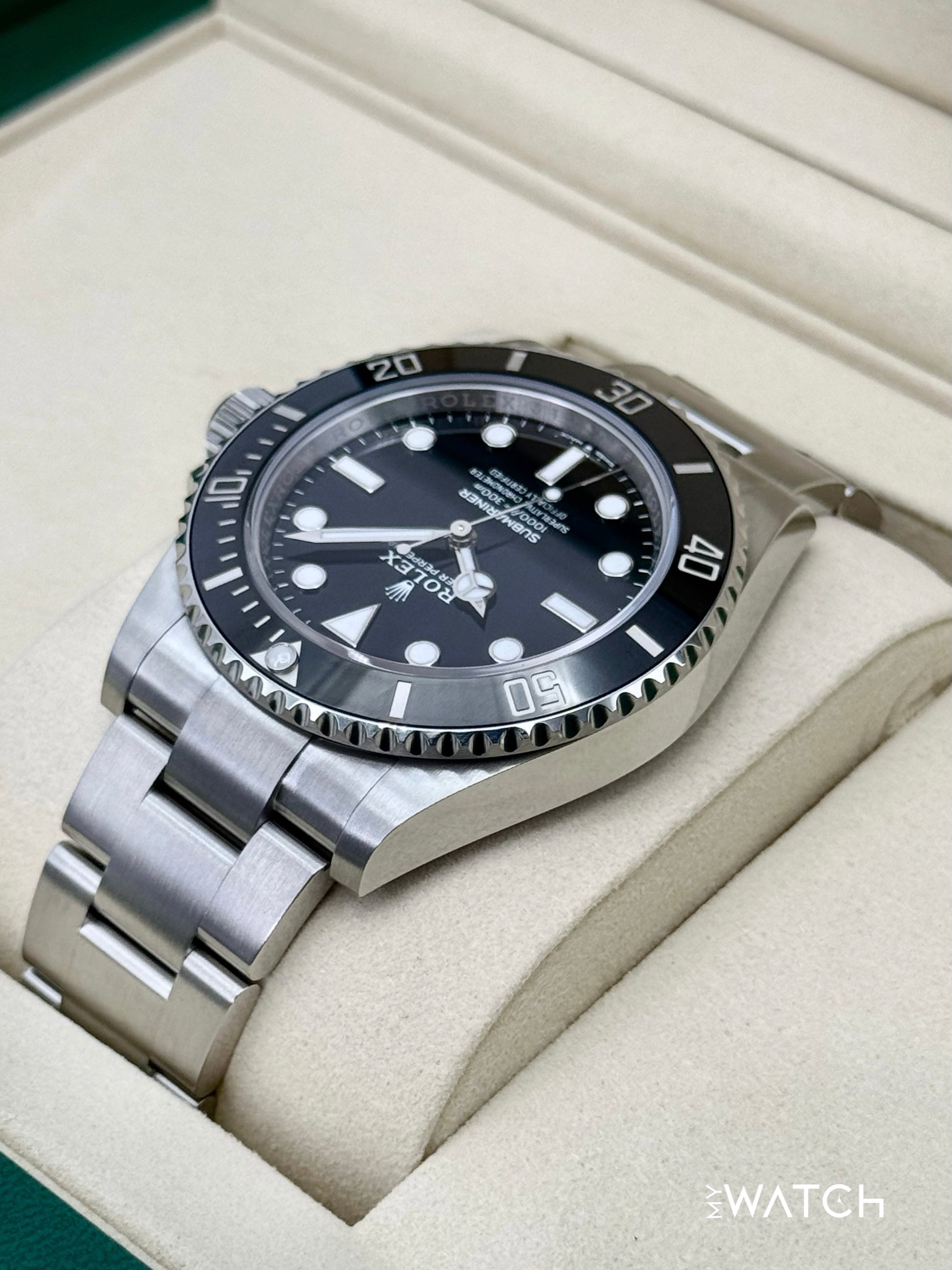 NEW 2025 Rolex Submariner 41mm 124060 Stainless Steel Black Dial (STICKERED) - MyWatchLLC