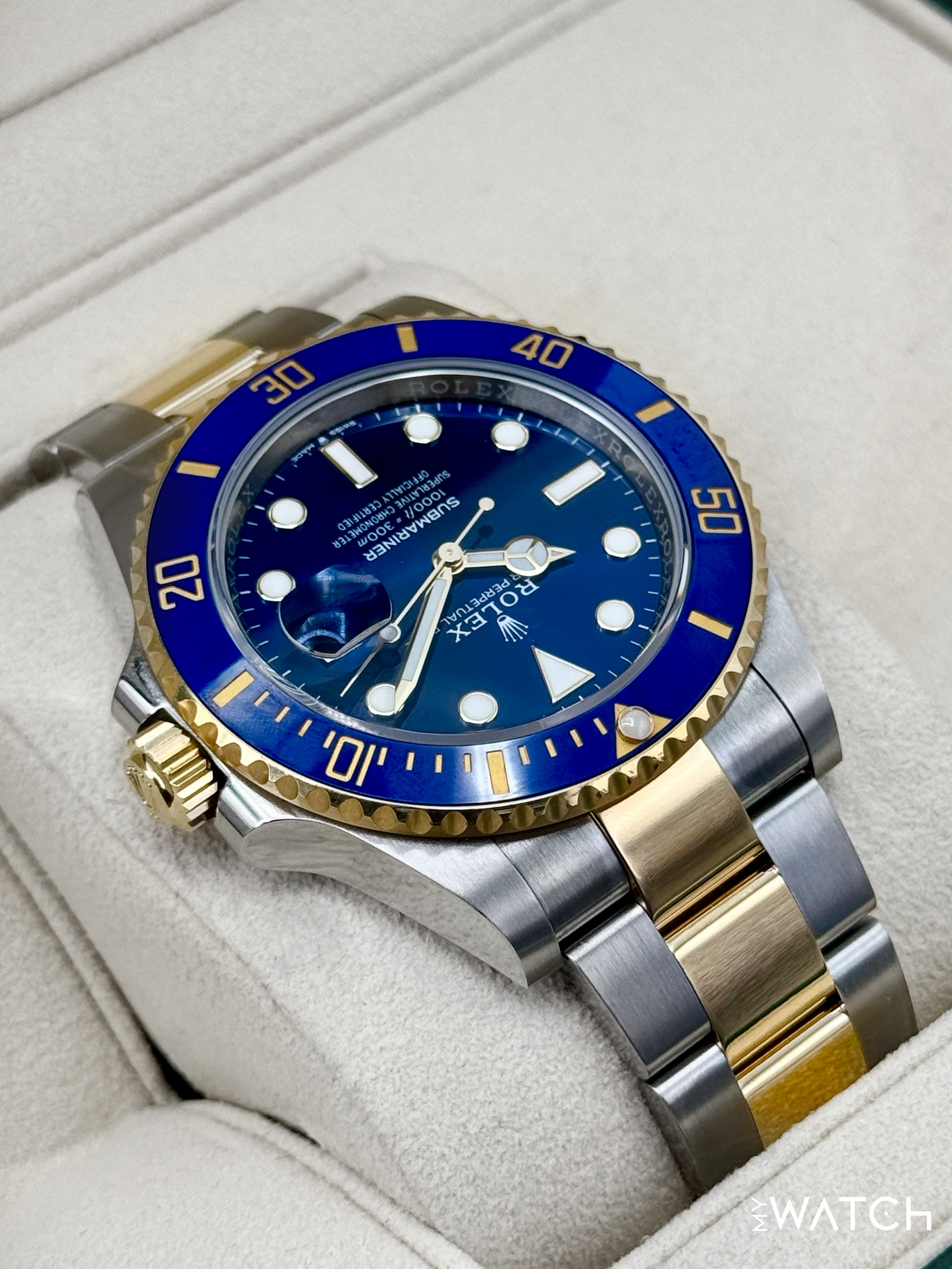 2023 Rolex Submariner "Bluesy" 41mm 126613LB Two-Tone Blue Dial - MyWatchLLC