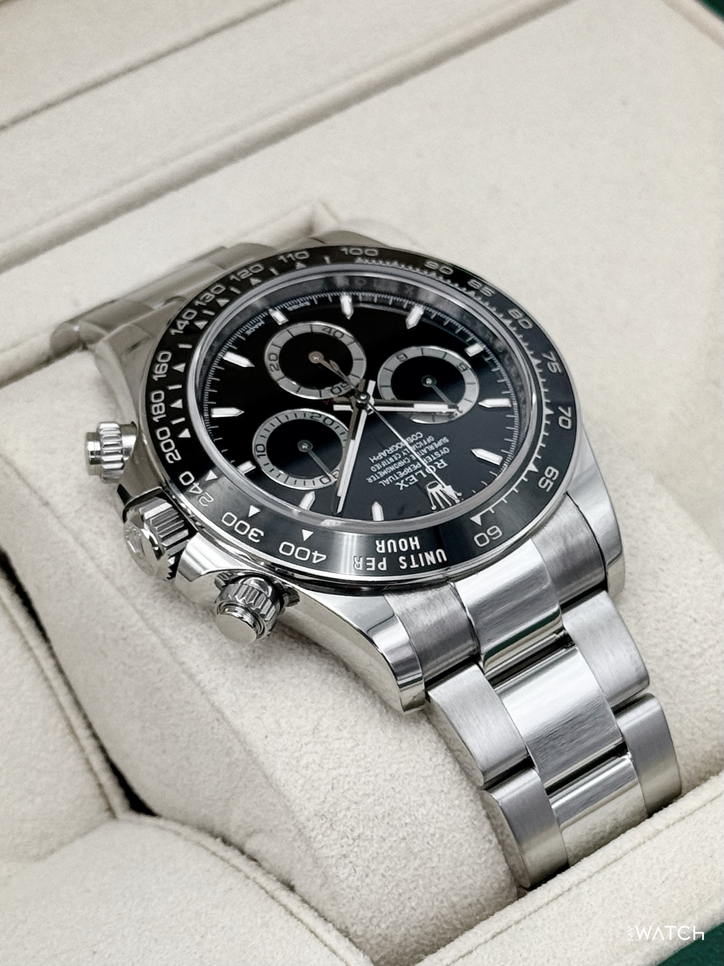 2024 Rolex Daytona 40mm 126500LN Stainless Steel Black Dial